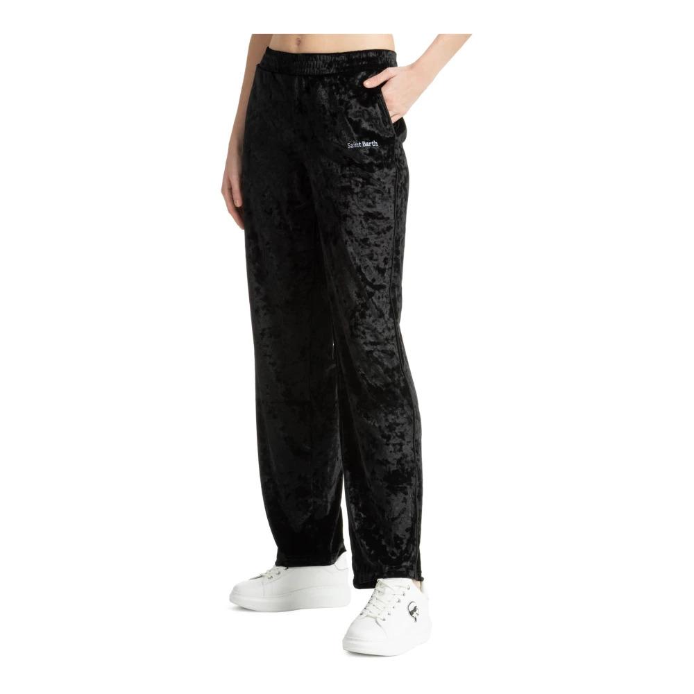 Mid Waist Plain Sweatpants with Elasticised Waist