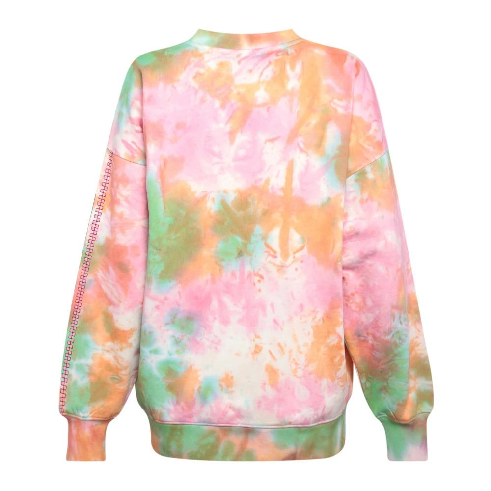 TIE-DYE COTTON SWEATSHIRT