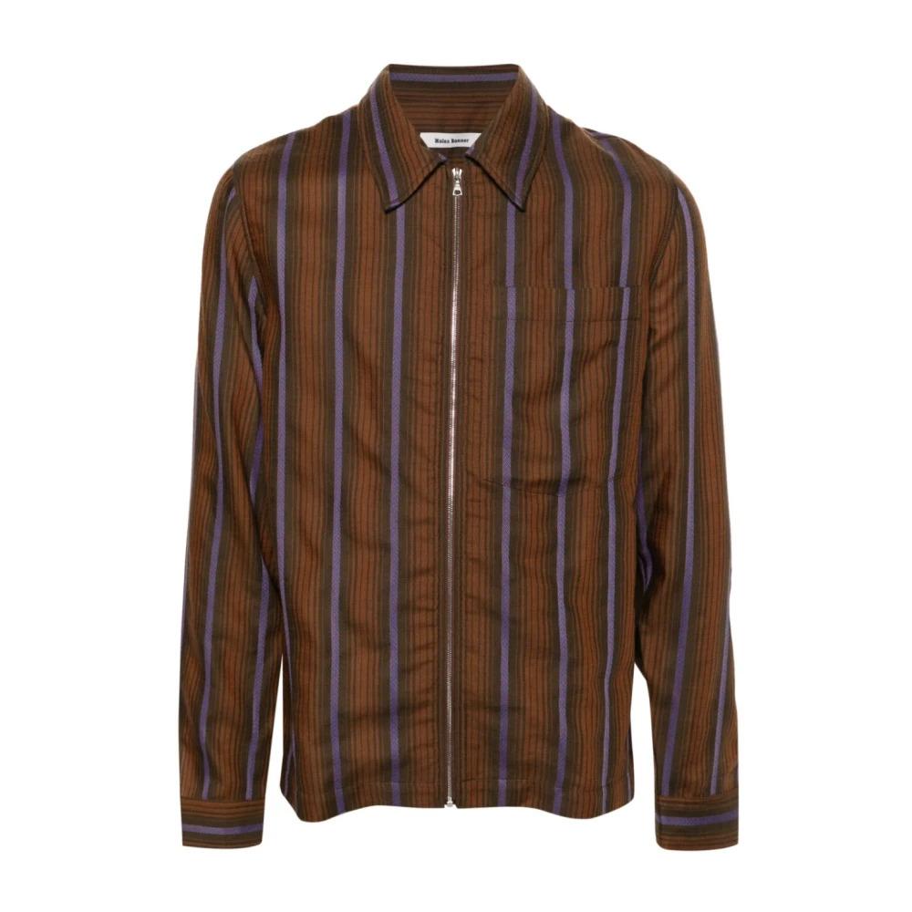 Striped Brown Shirt