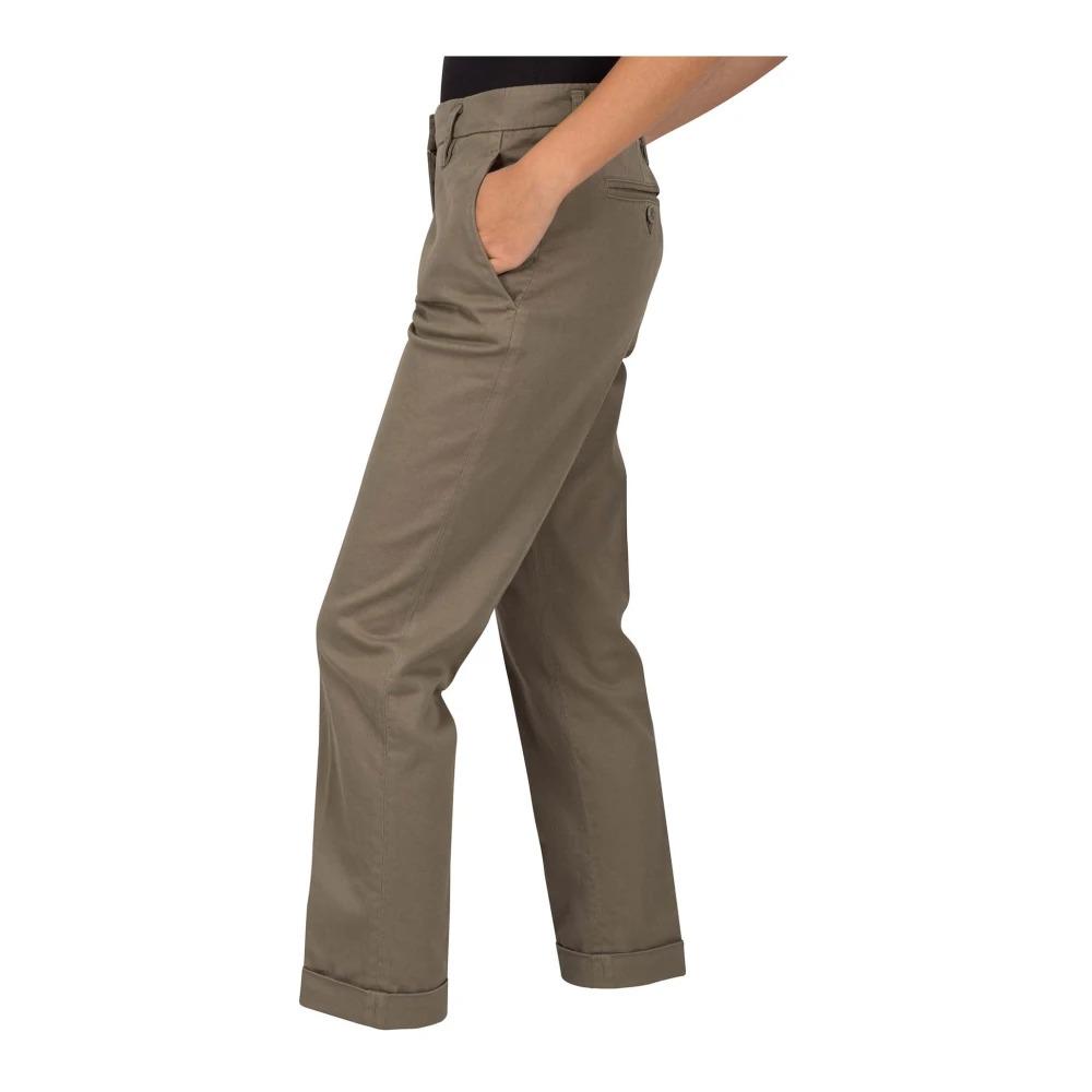 Cotton Twill Chinos for Women