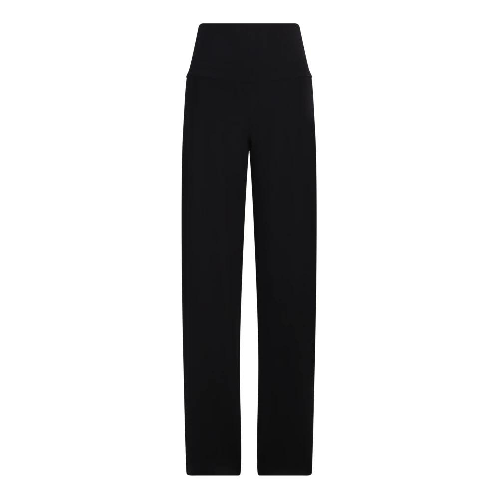 Black Wide Leg Trousers for Women