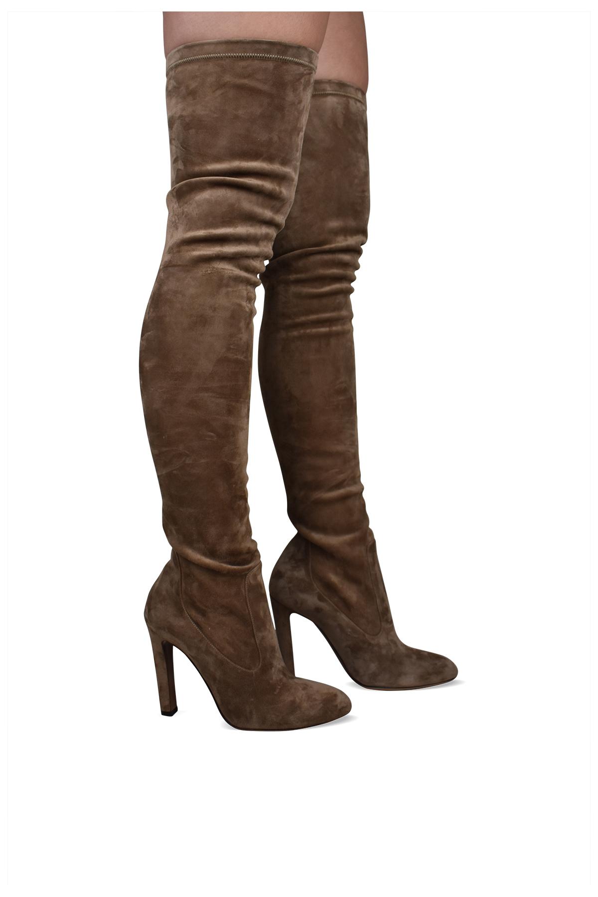 Ralph Lauren Women Louren Thigh-High Boots