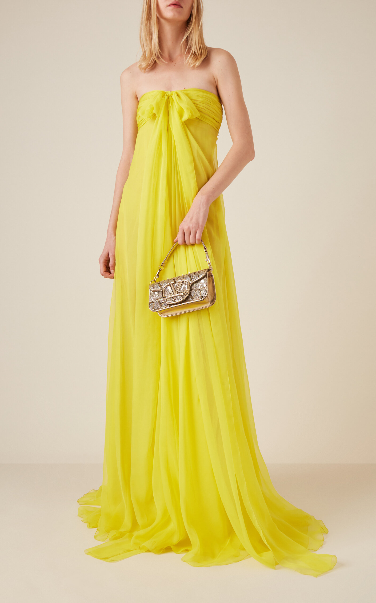 Silk Chiffon Gown