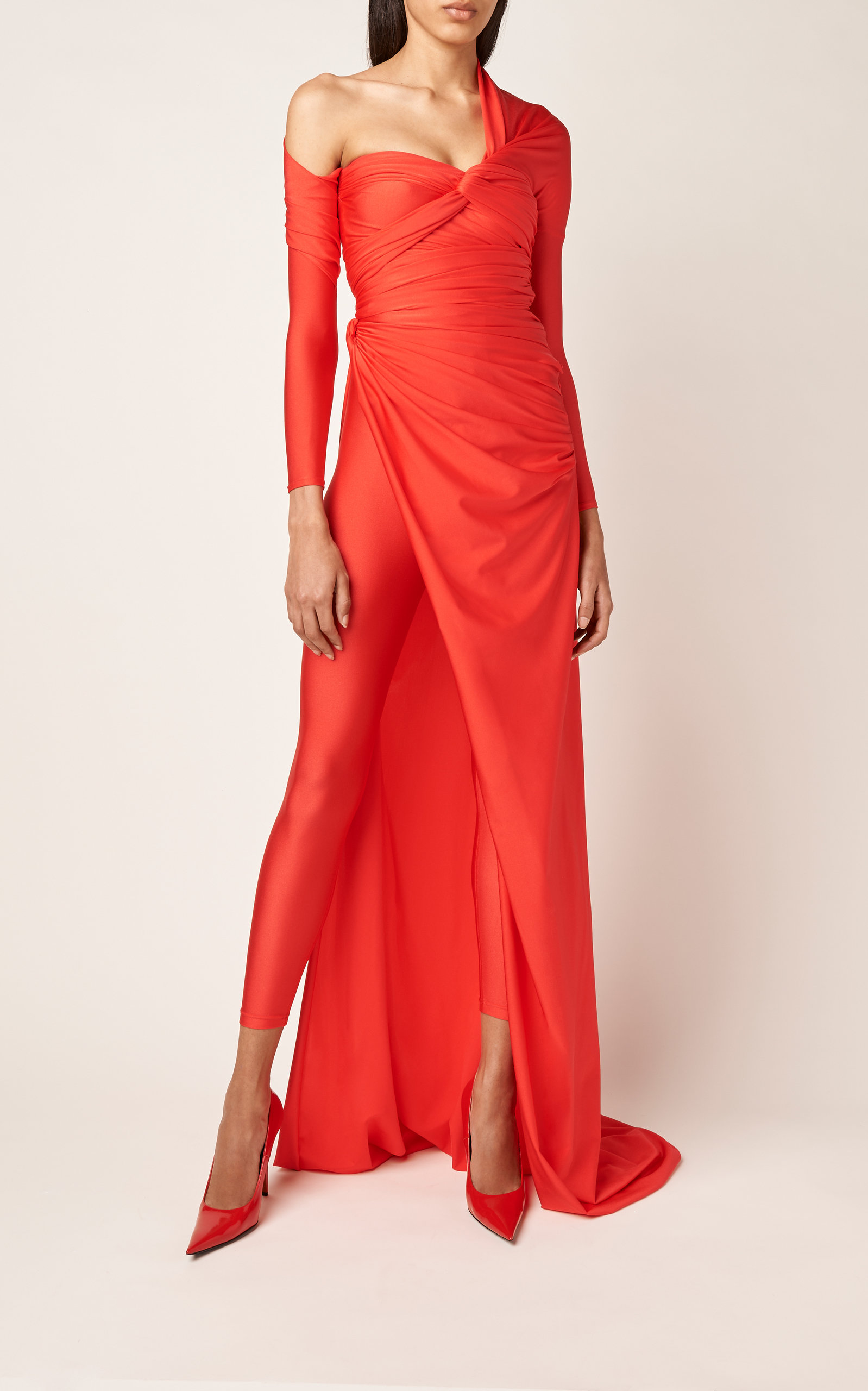 Draped Jersey Gown