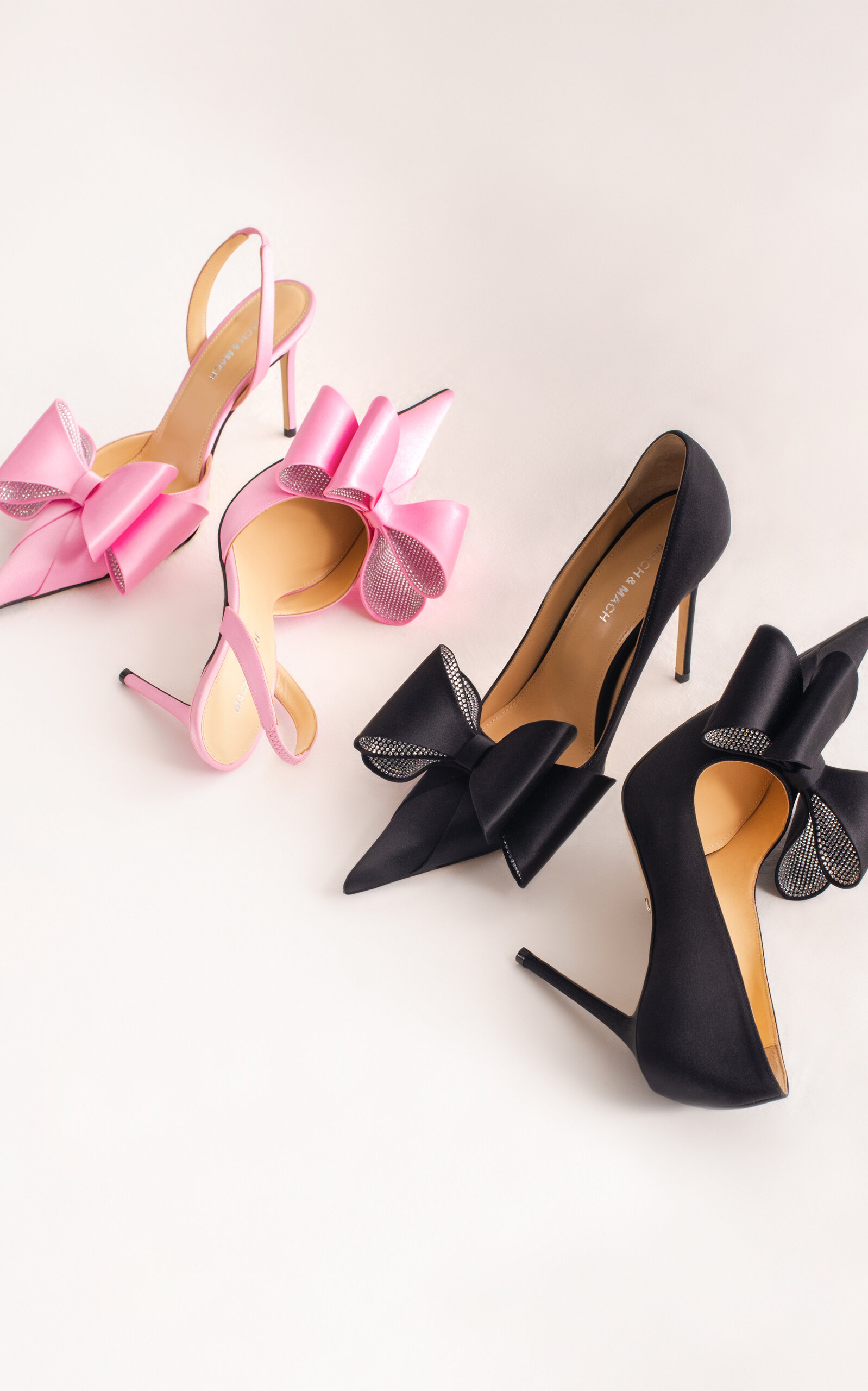 'The Gift' Satin Pumps