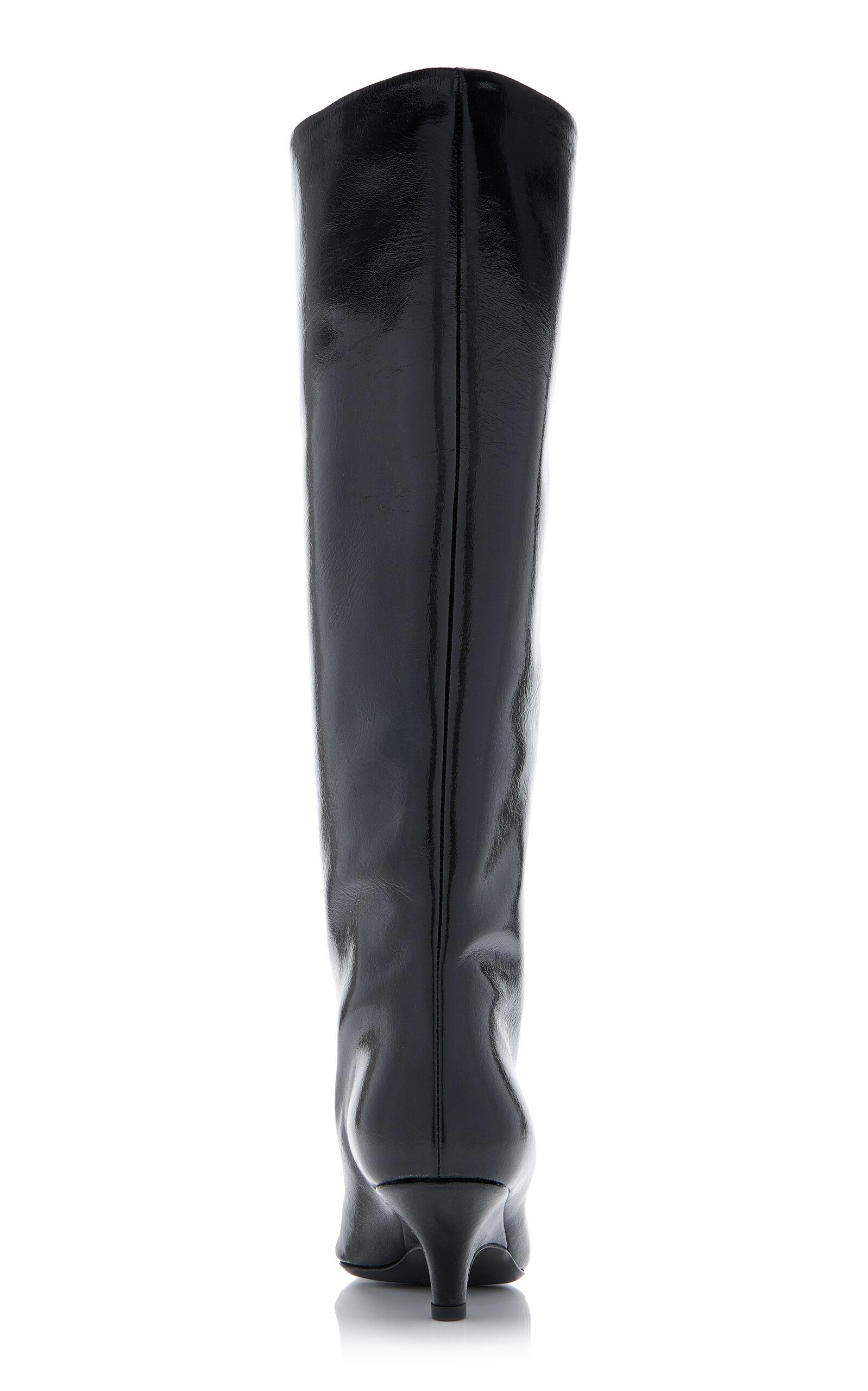 Leather Knee Boots