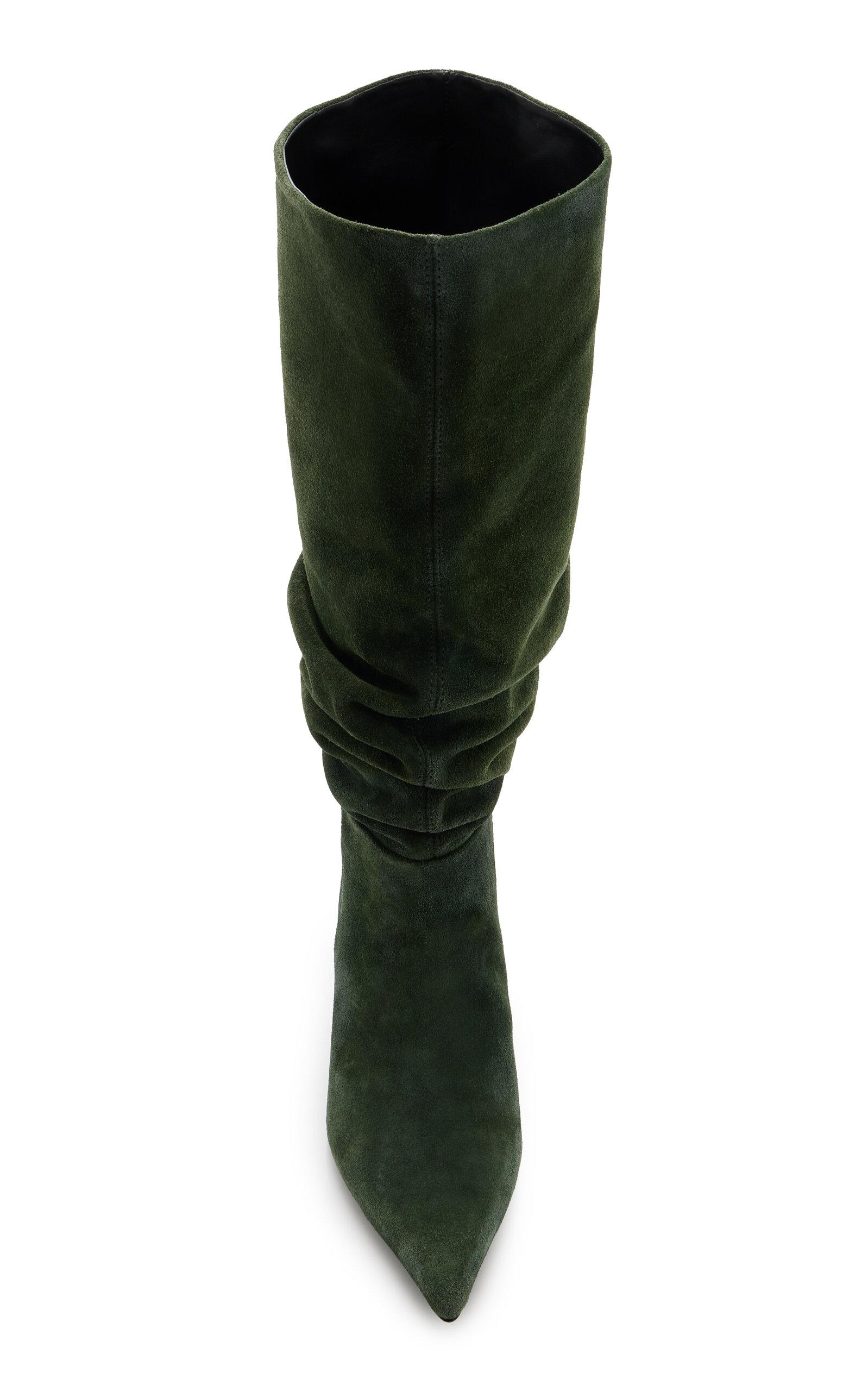 Jordi Slouchy Suede Knee Boots