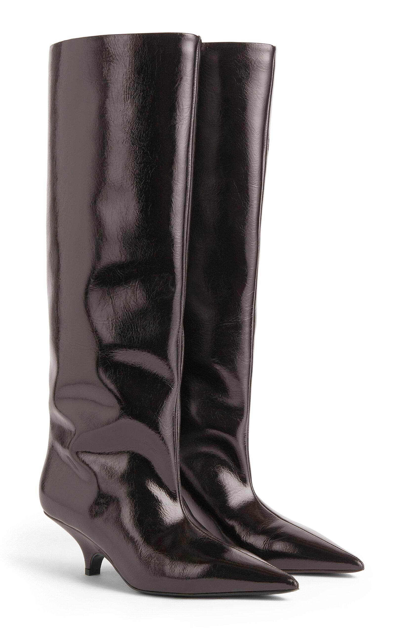 Leather Knee Boots