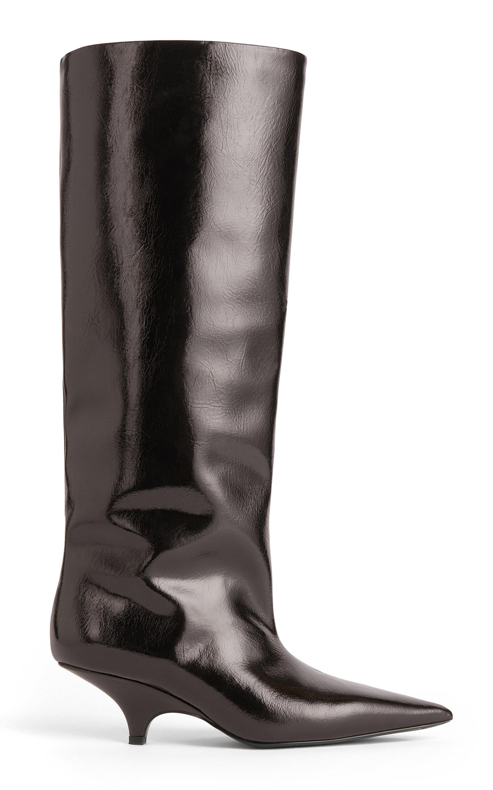 Leather Knee Boots