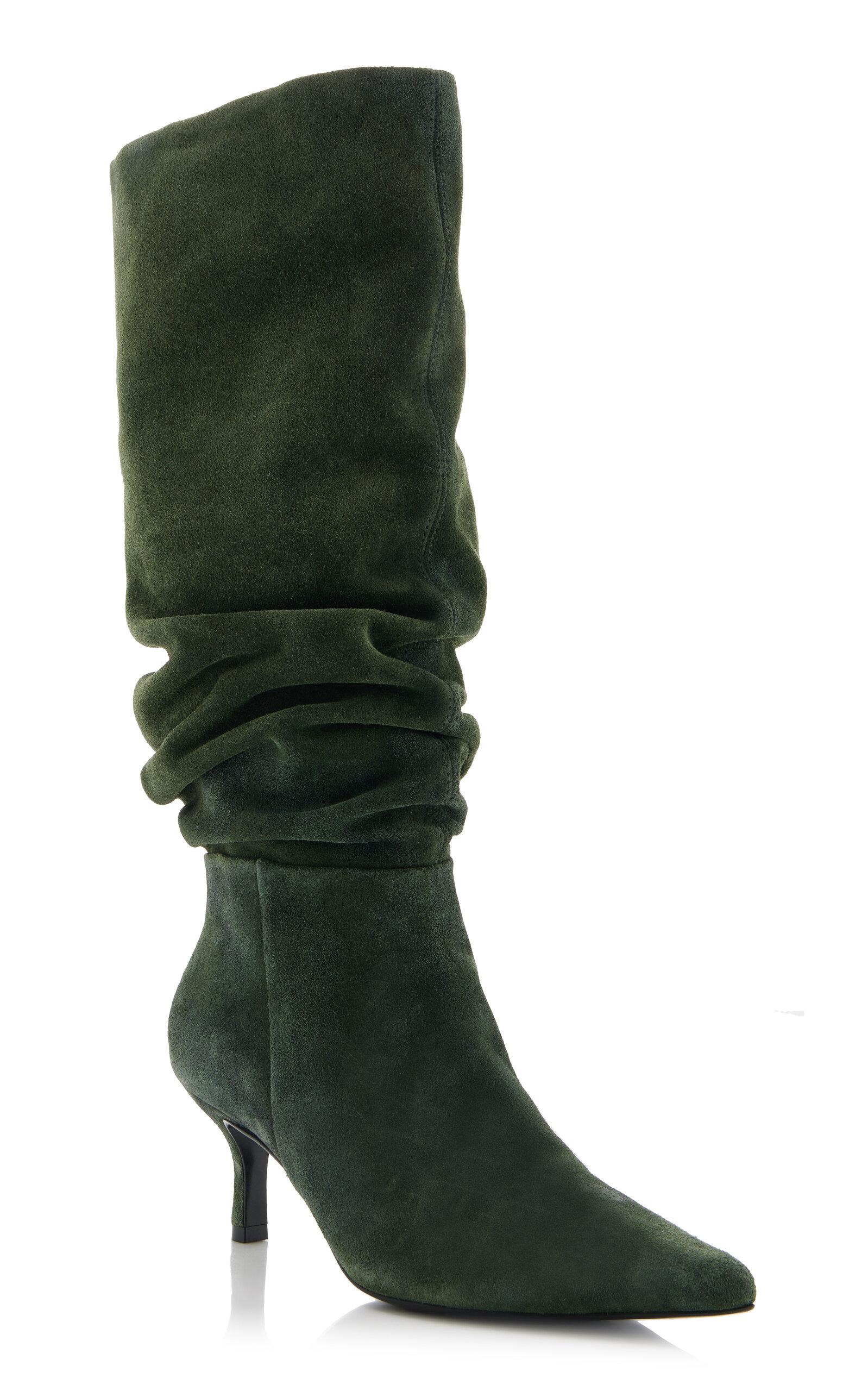 Jordi Slouchy Suede Knee Boots