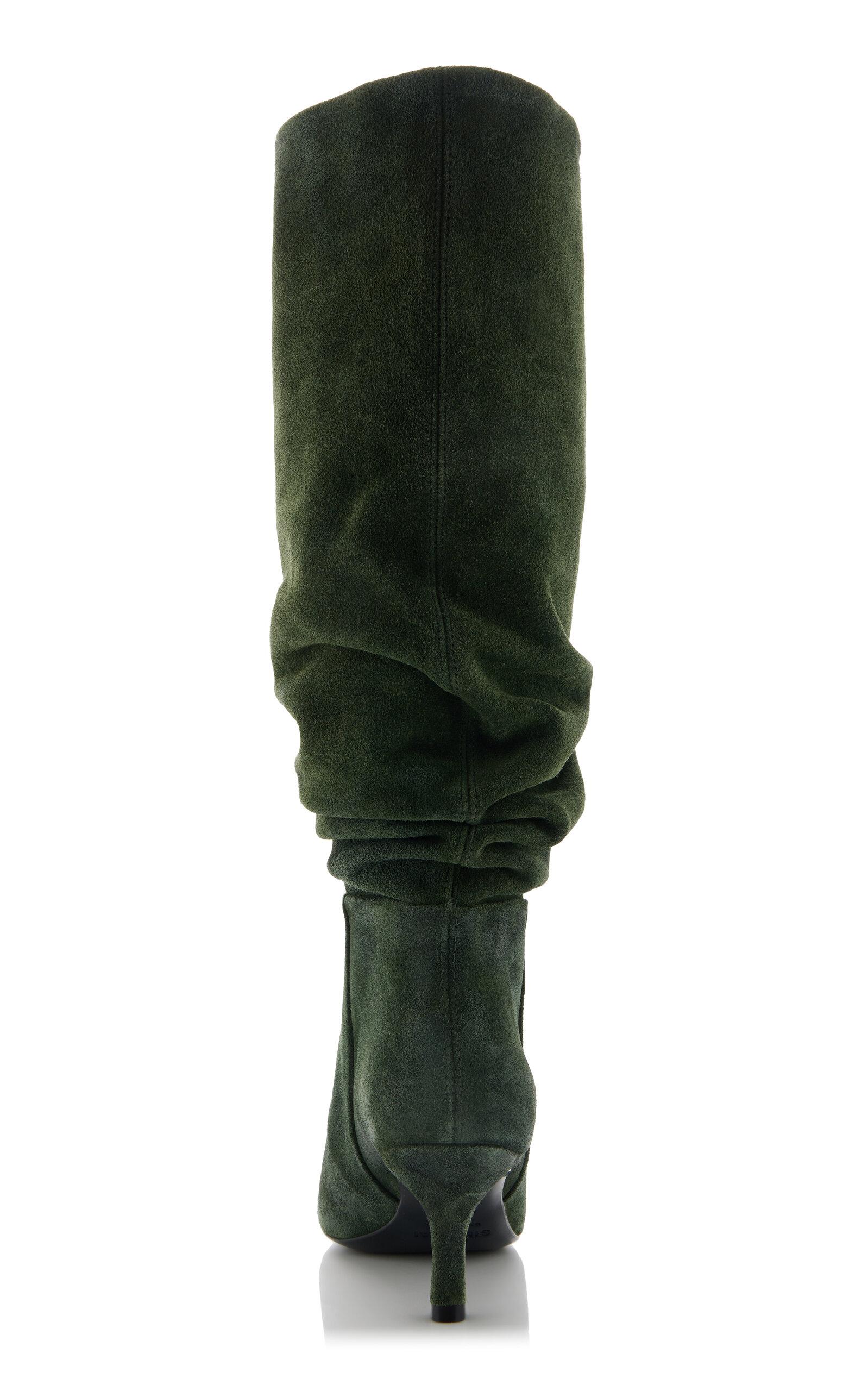 Jordi Slouchy Suede Knee Boots