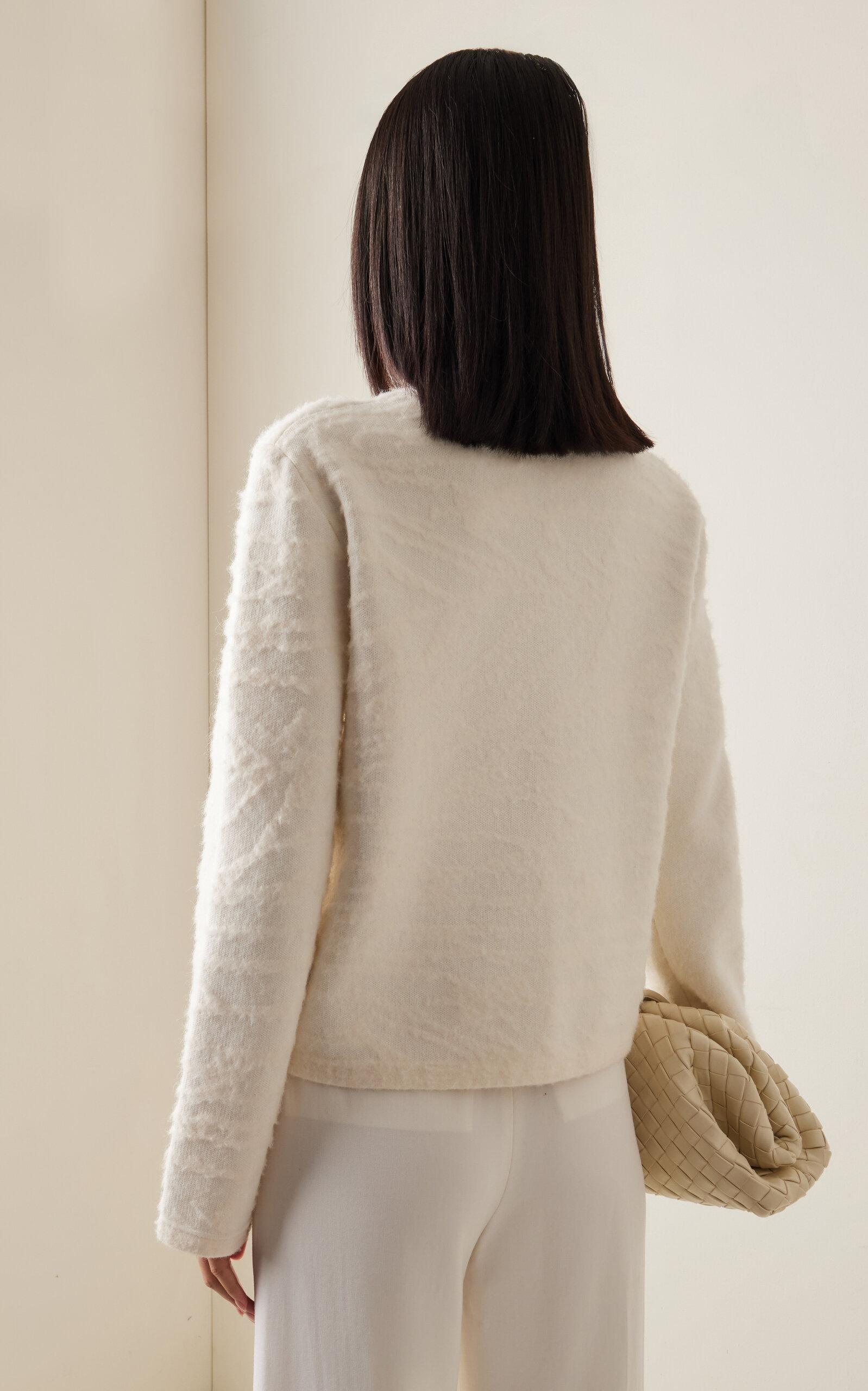 Josephine Brushed Knit Cotton Cardigan