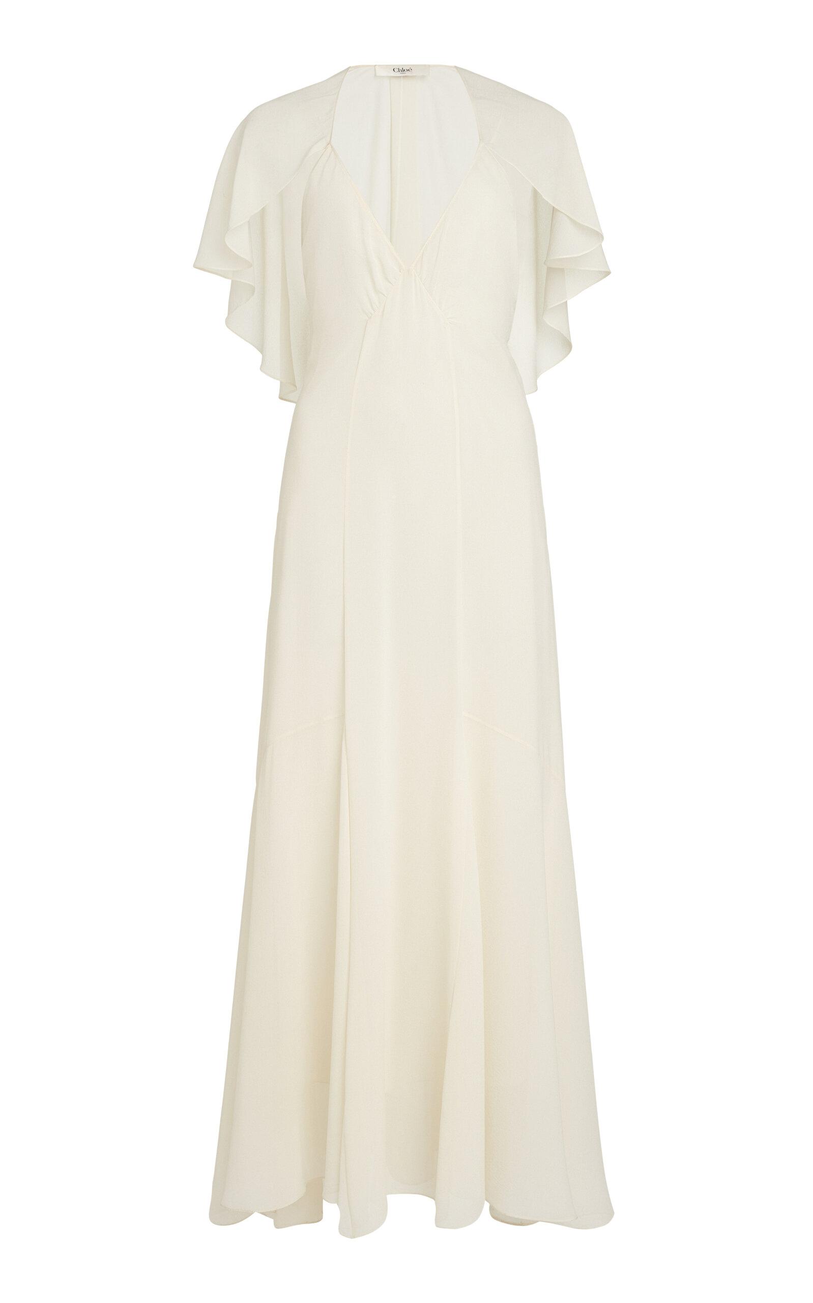 Flou Silk-Georgette Maxi Dress