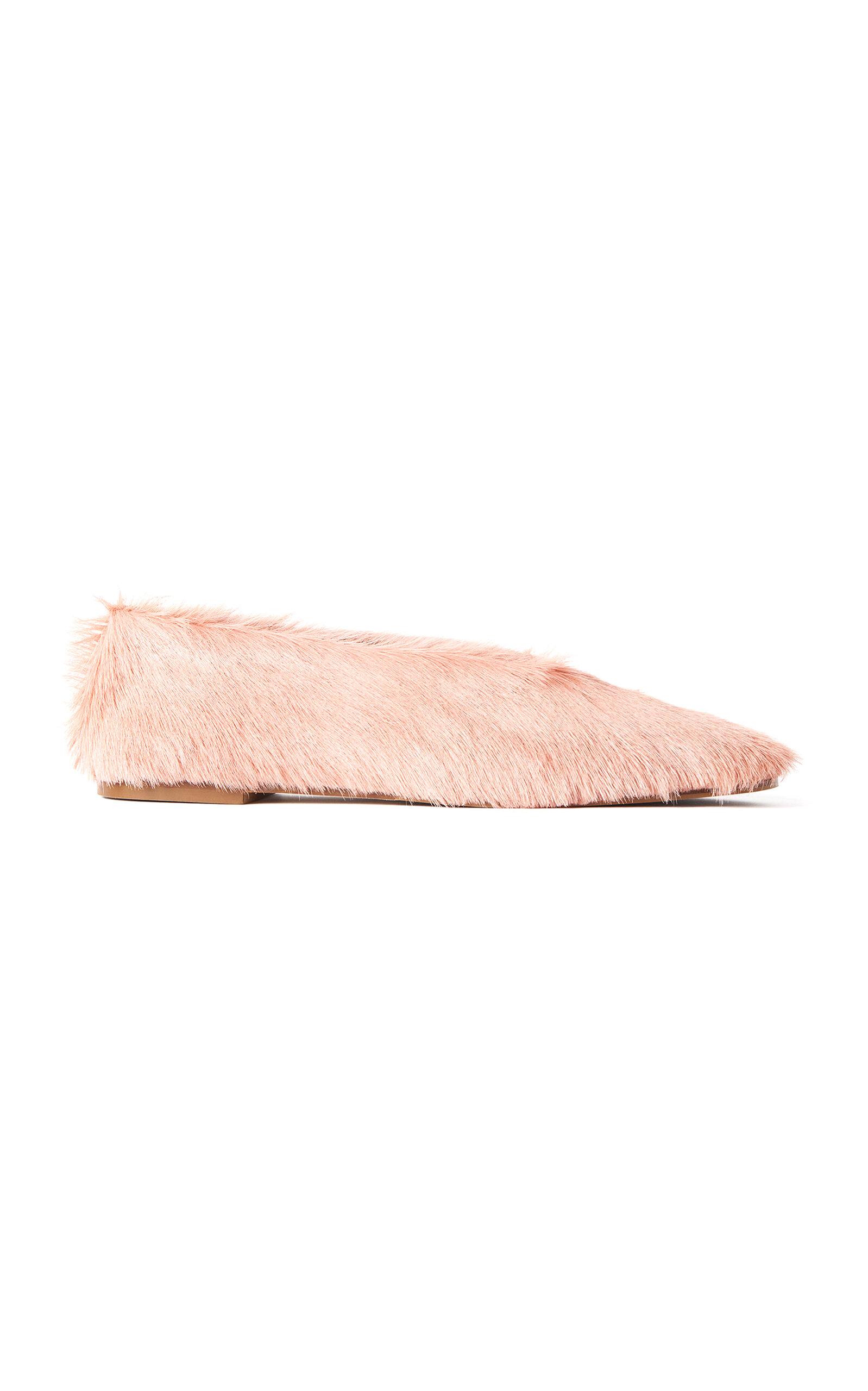 Merina Fur Flats