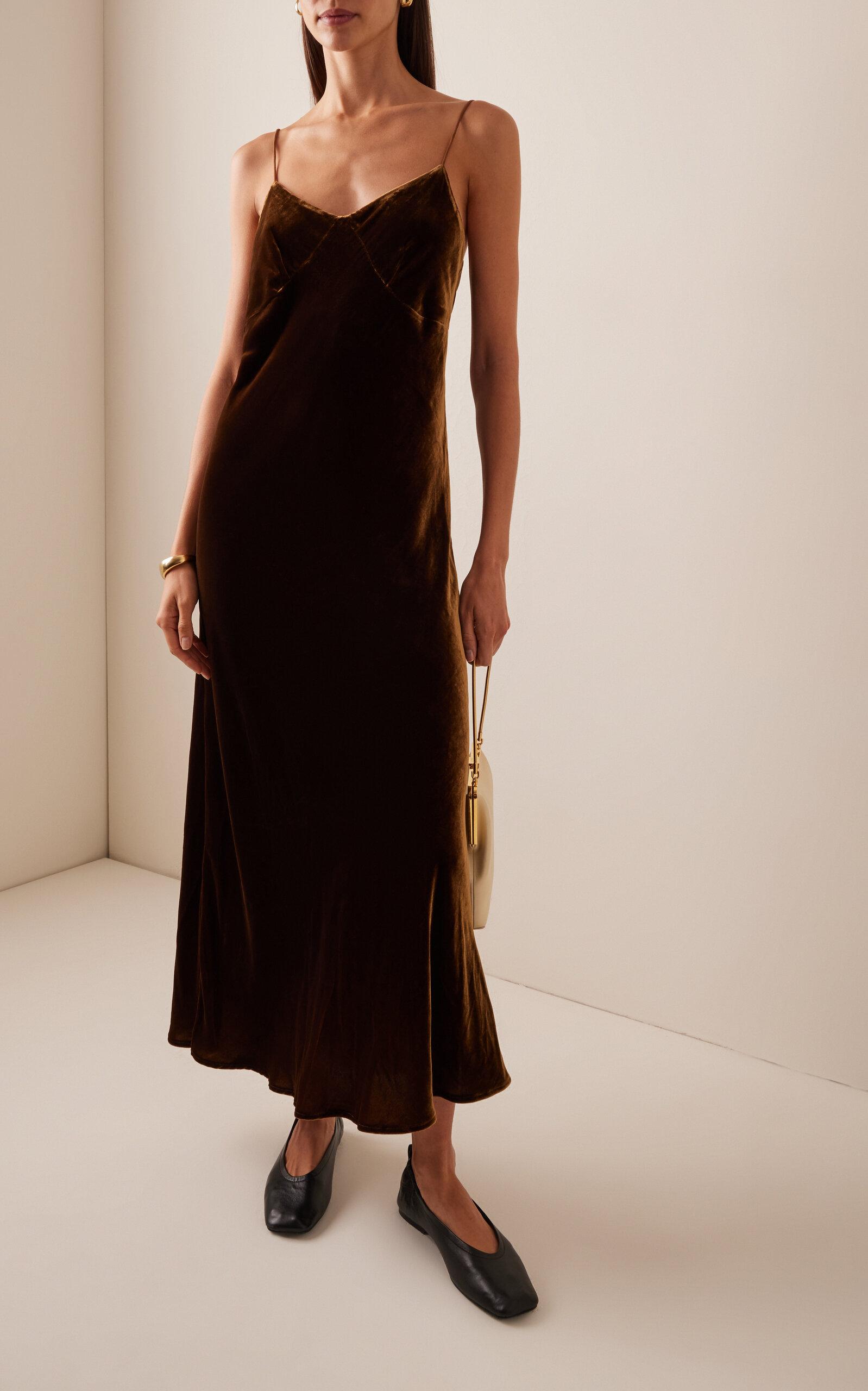 The Alberta Velvet Dress