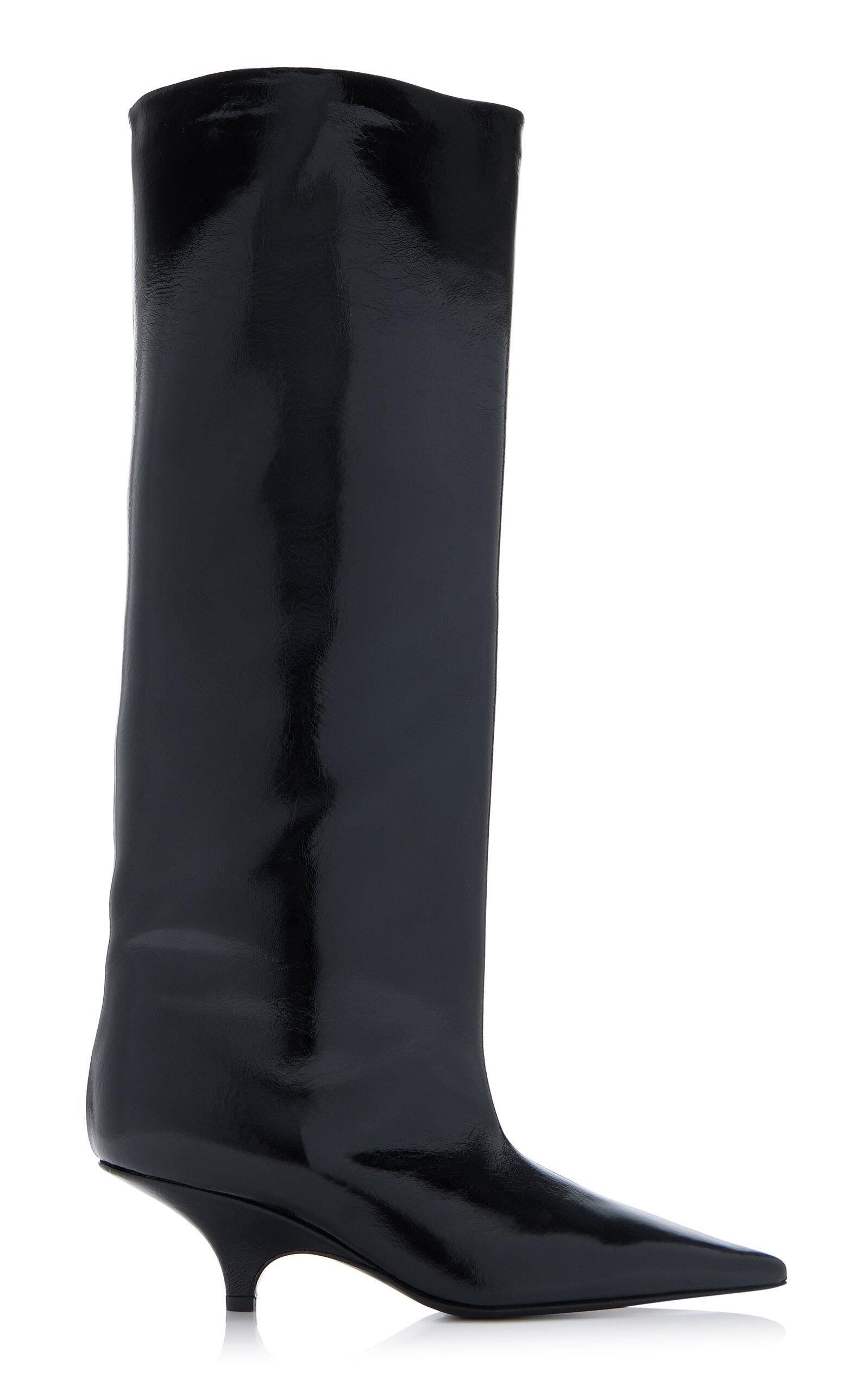 Leather Knee Boots