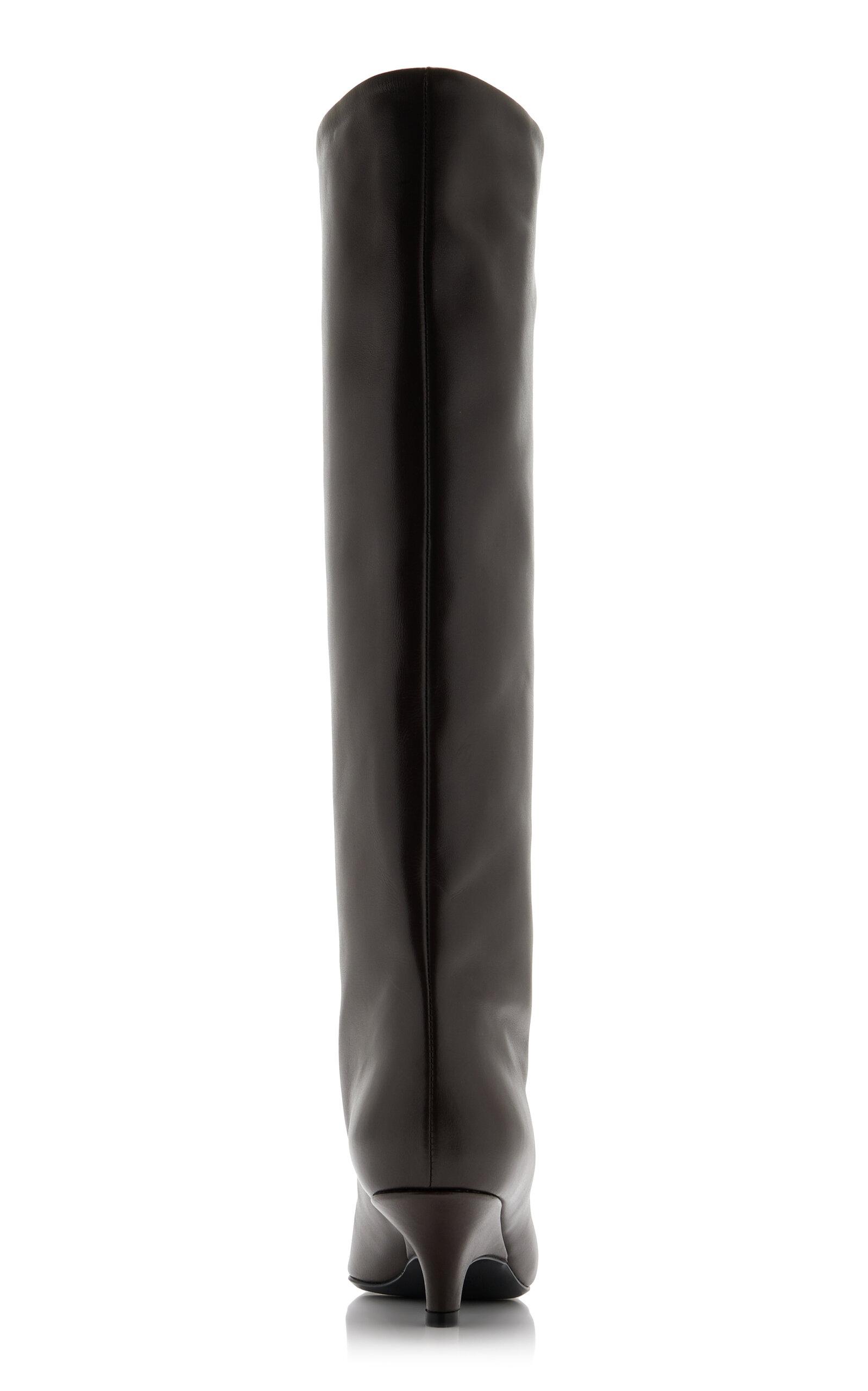 Leather Knee Boots