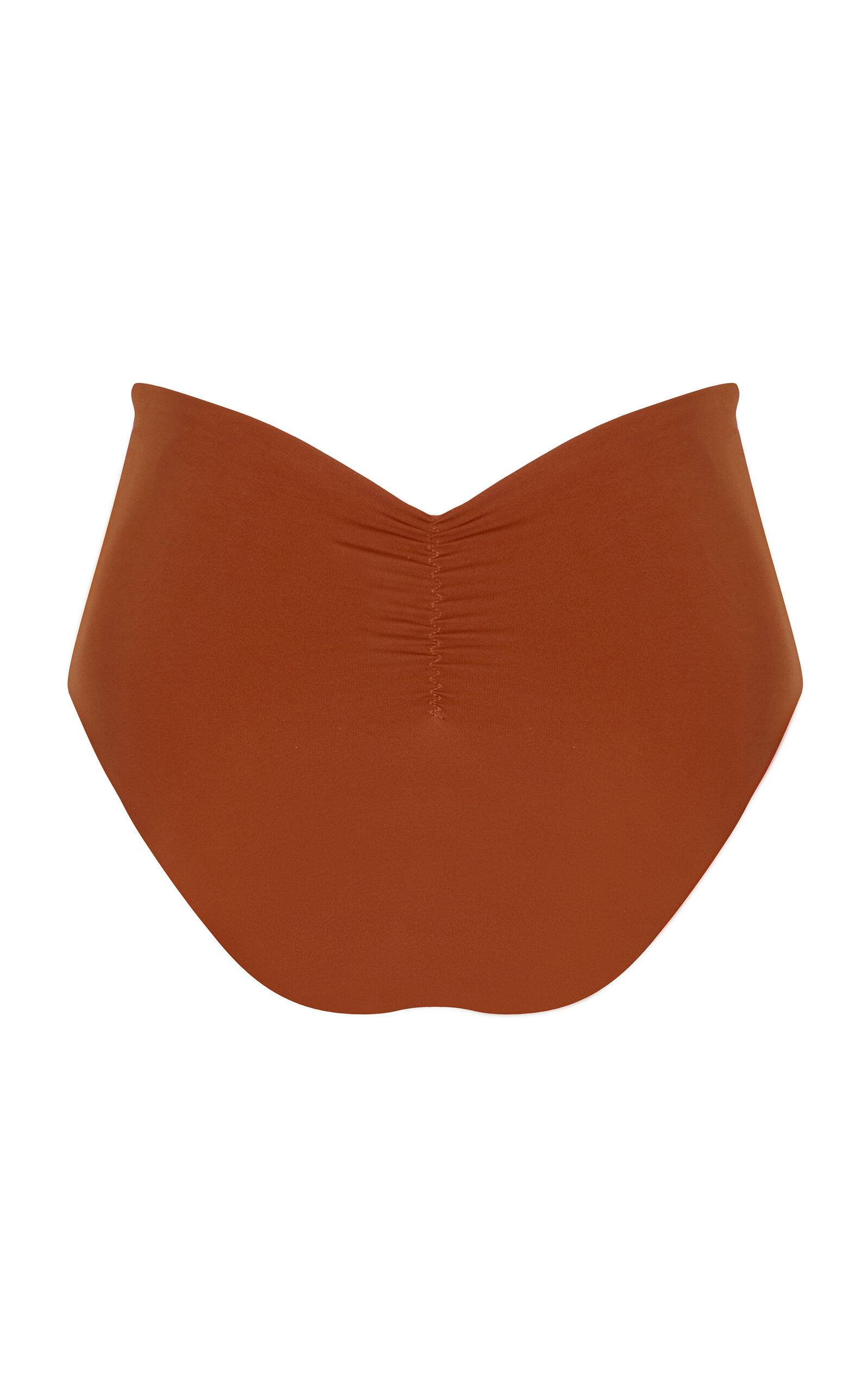 Taita Ring-Detailed High-Waisted Bikini Bottom