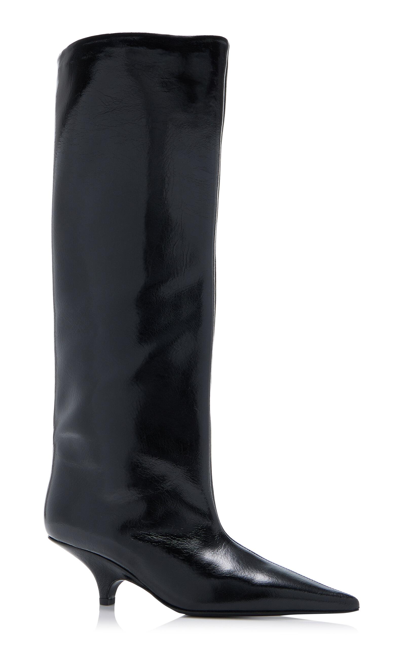 Leather Knee Boots