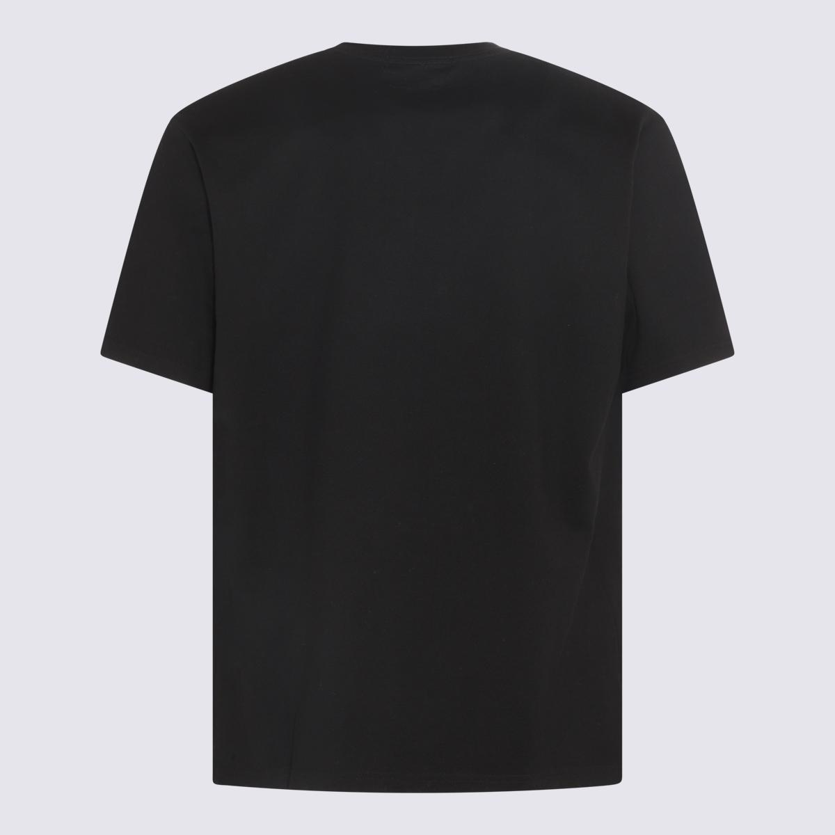 Undercover Black Cotton T-Shirt in Multicolor