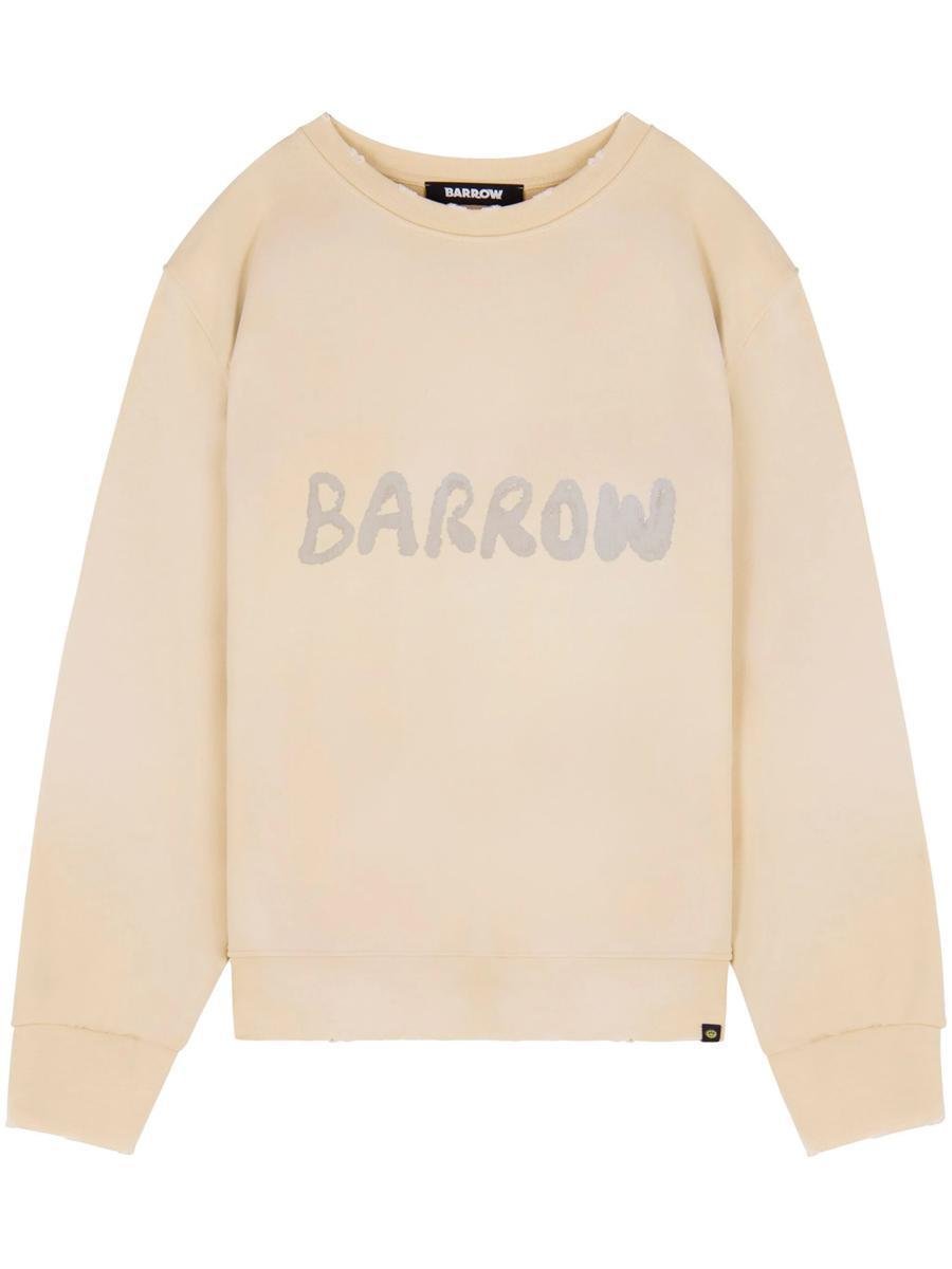 Barrow Sweatshirt Clothing in Beige