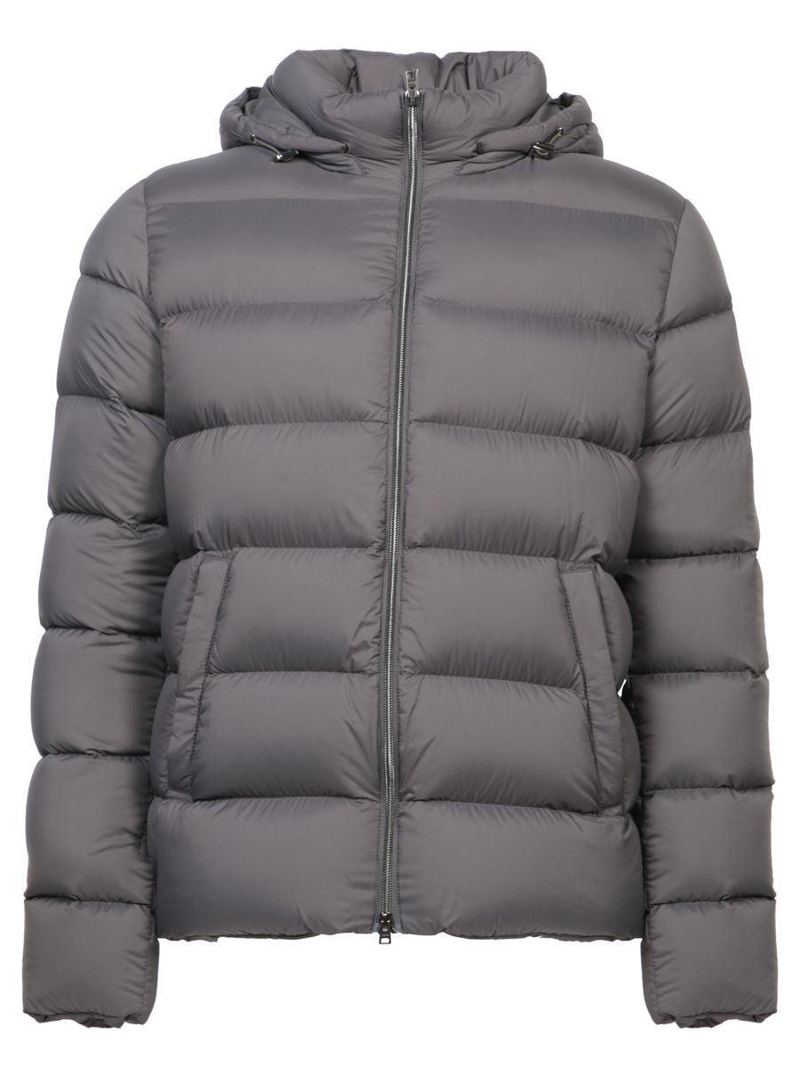 Herno Hooded Quilted Bomber Jacket