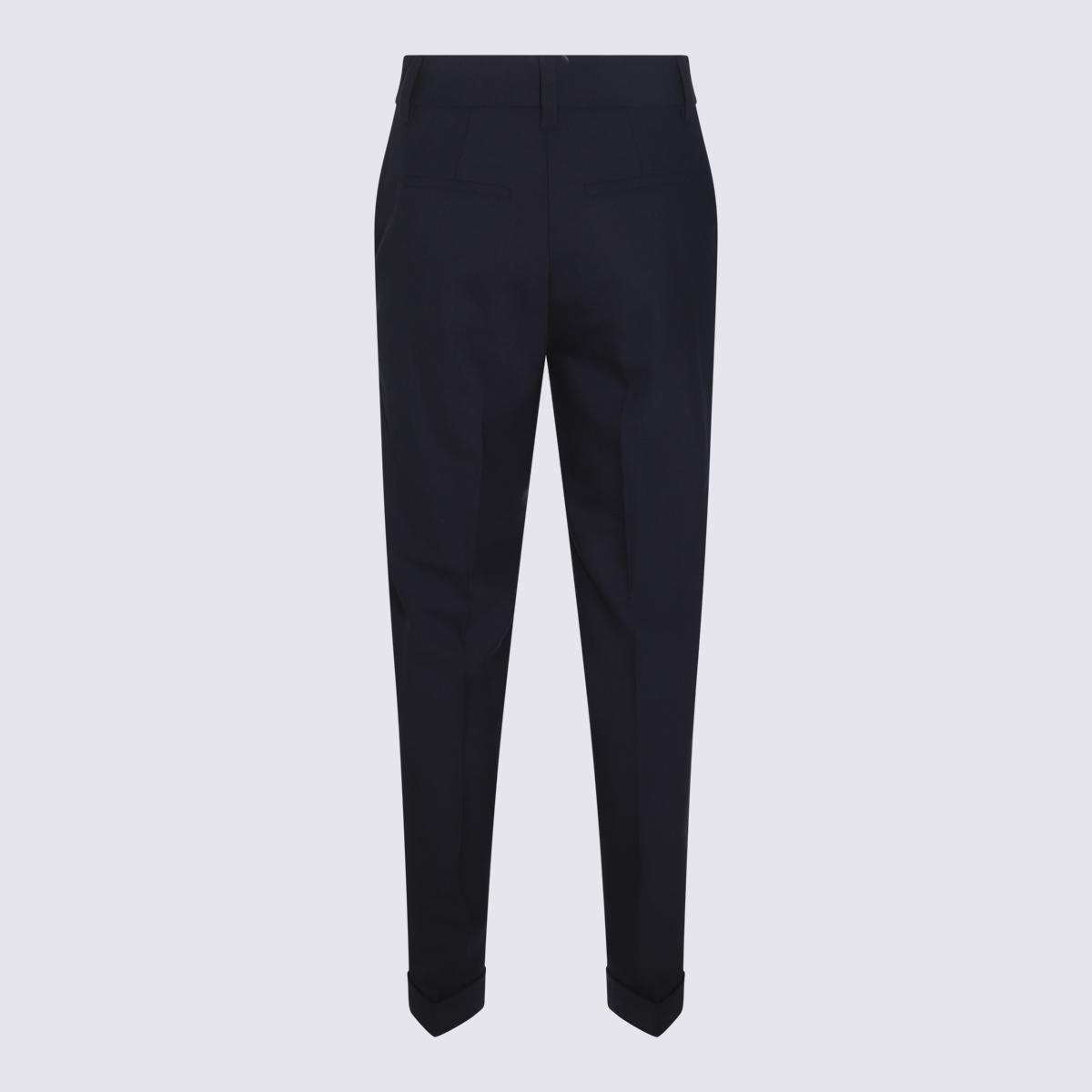 Antonelli Navy Blue Pants in Blue