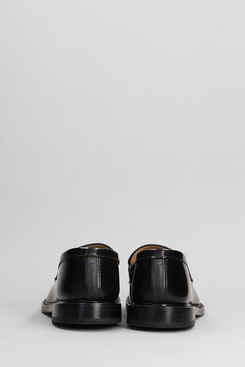 Loafers In Black Leather