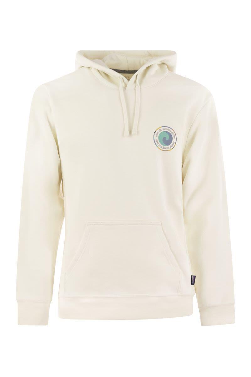 Patagonia Fitz Uprisal - Hoodie in White