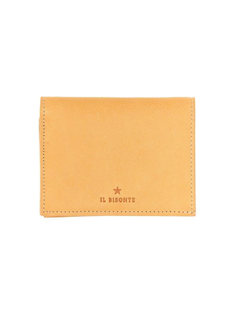 Il Bisonte Small Leather Wallet in Brown