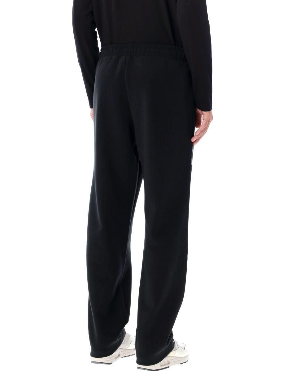 Ea7 Emporio Armani Logo-Tape Tapered Leg Pants