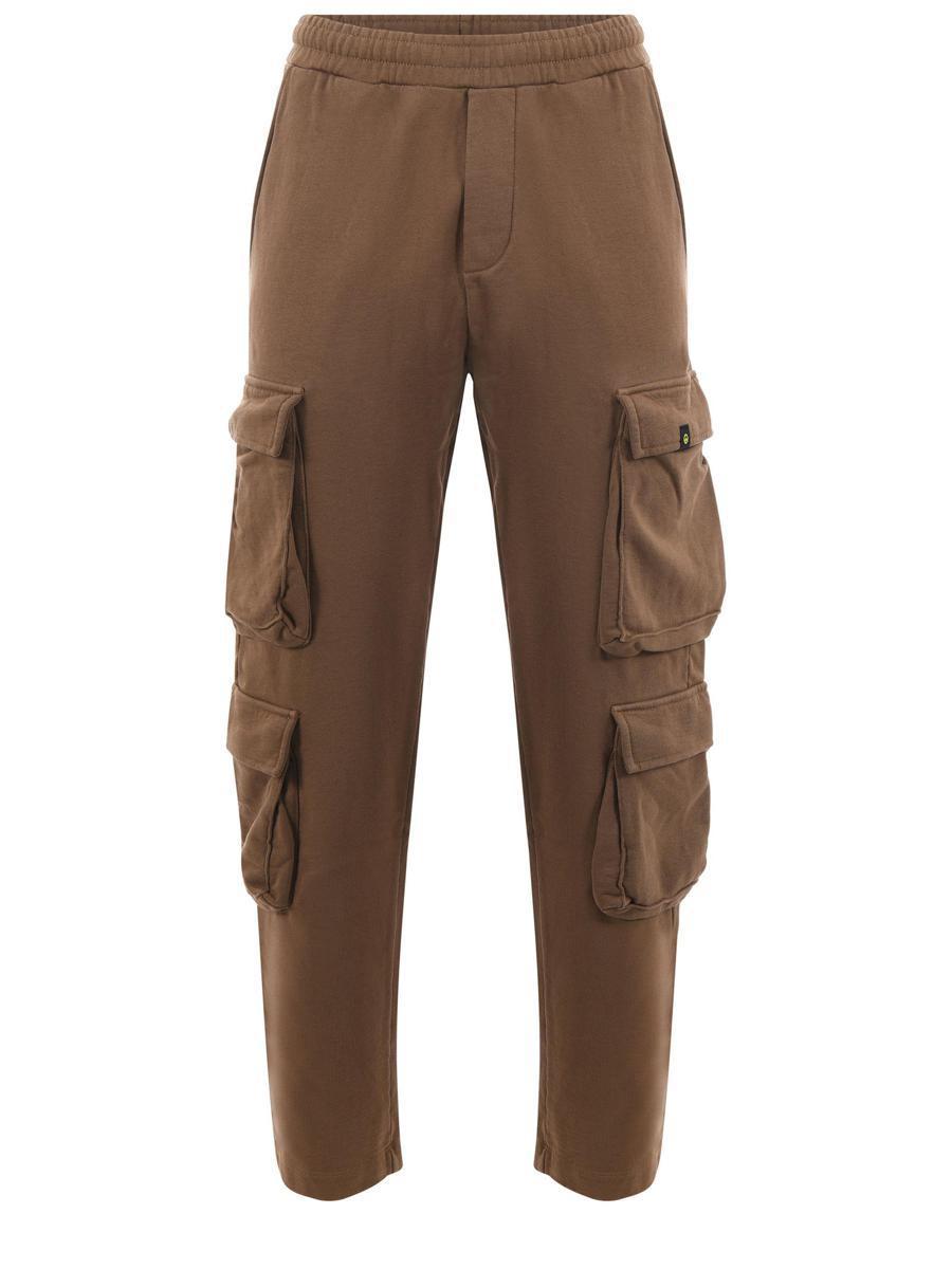 Barrow  Cargo Jogging Trousers in Brown