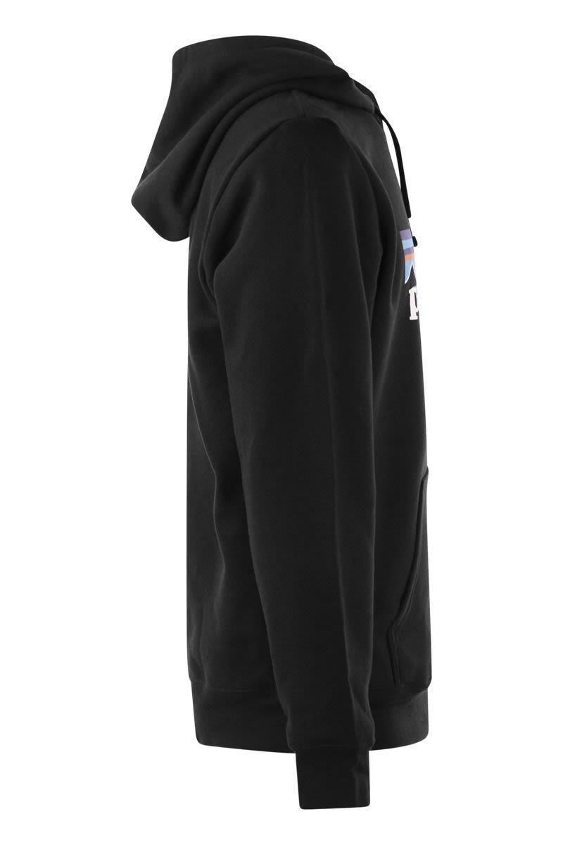 Patagonia Cotton Blend Hoodie in Black