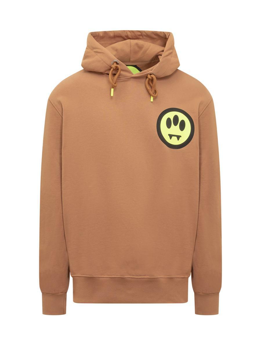 Barrow Sweatshirt With Logo in Brown