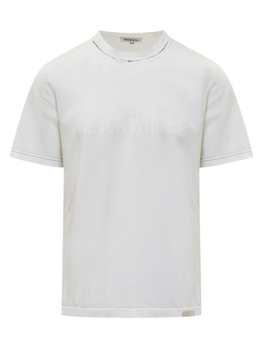 Premiata T-Shirt With Print in White