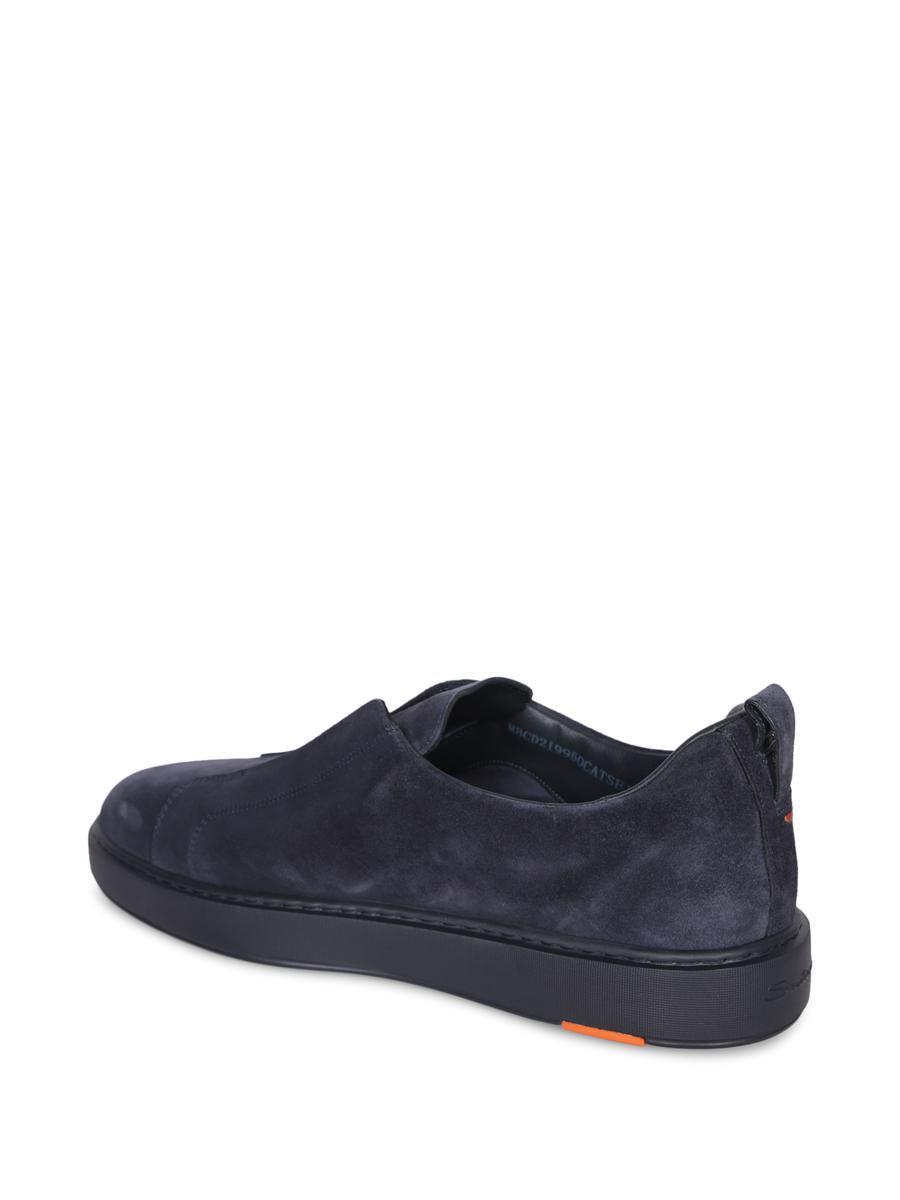 Victory Blue Suede Sneakers