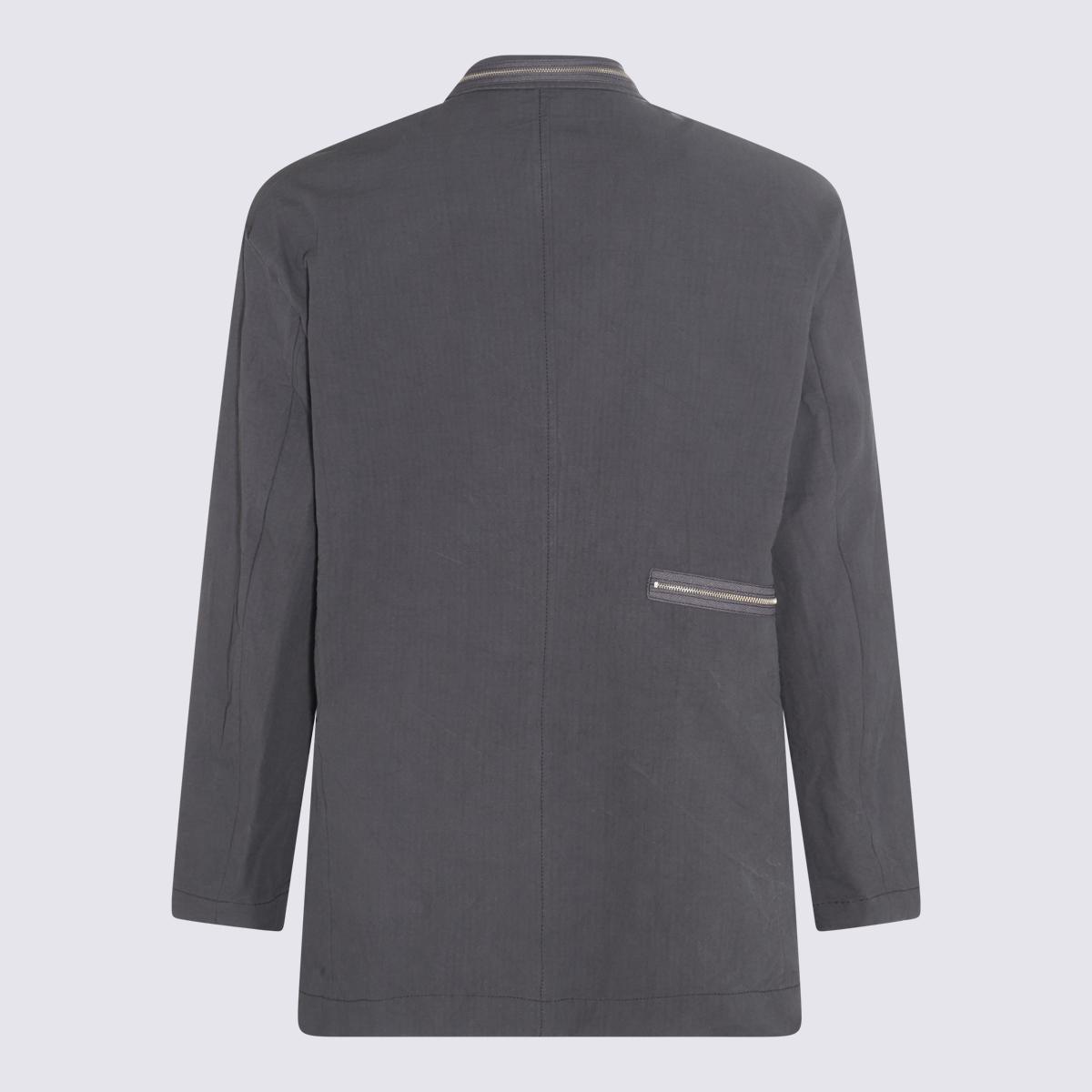 Undercover Dark Grey Cotton Blazer in Multicolor