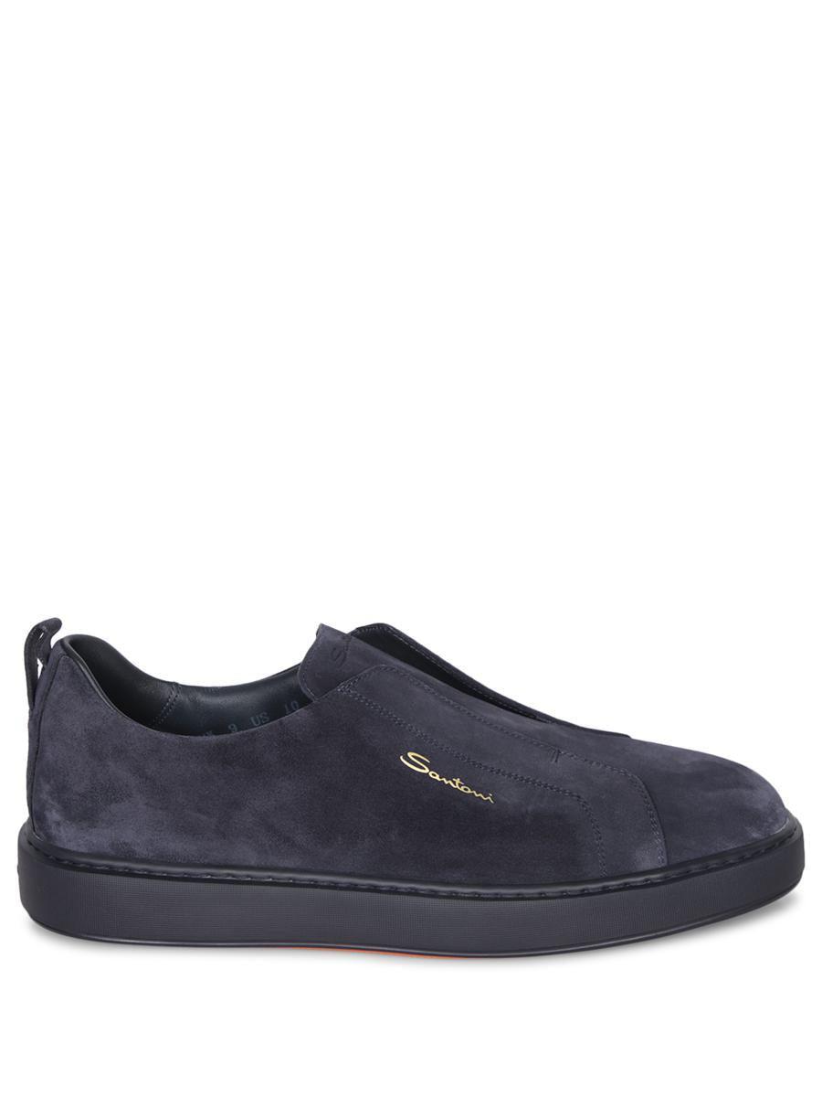 Victory Blue Suede Sneakers