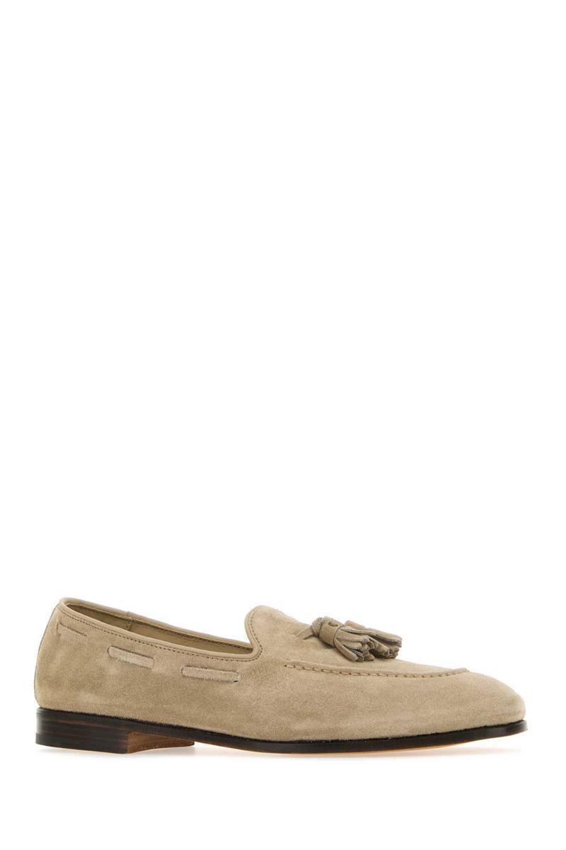 Sand Suede Loafers