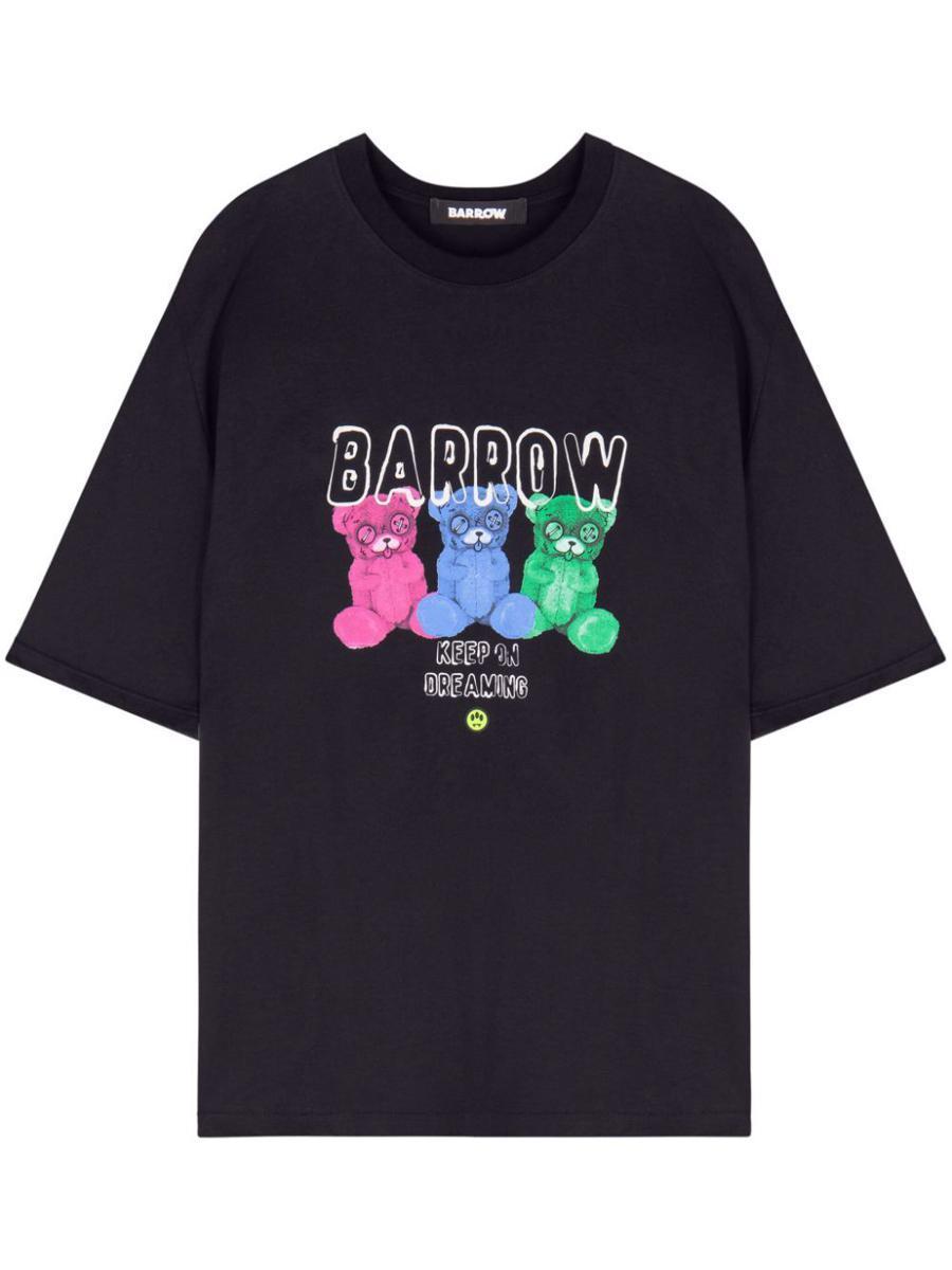 Barrow Unisex Jersey Tshirt Clothing in Black