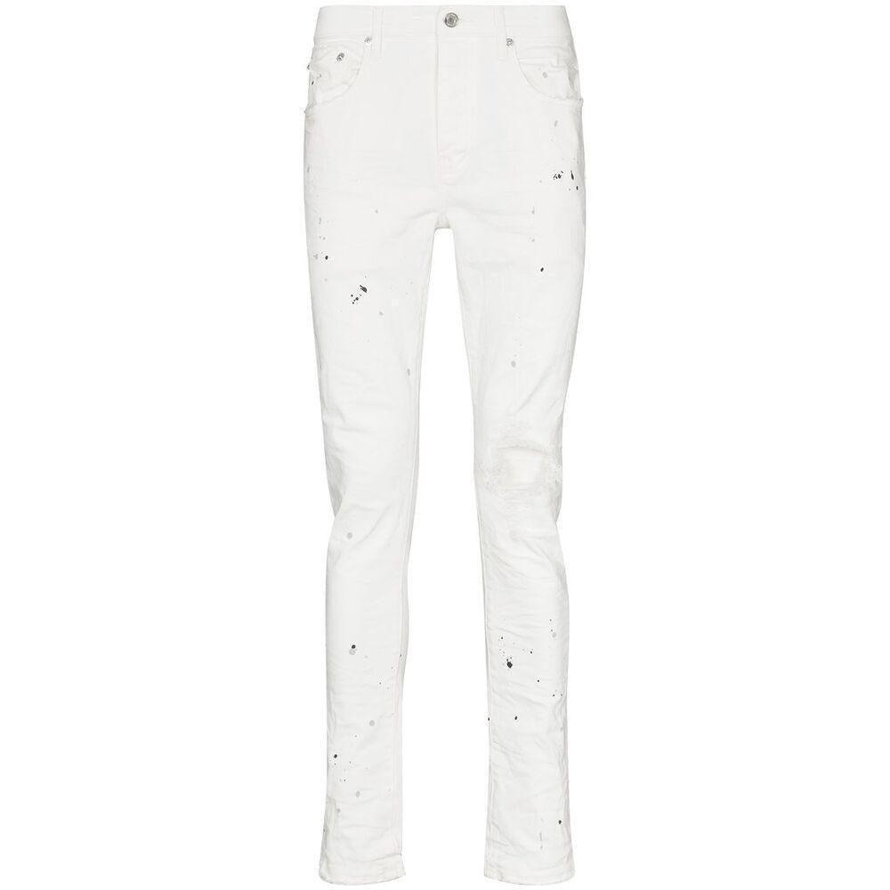 Purple Brand Jeans in White