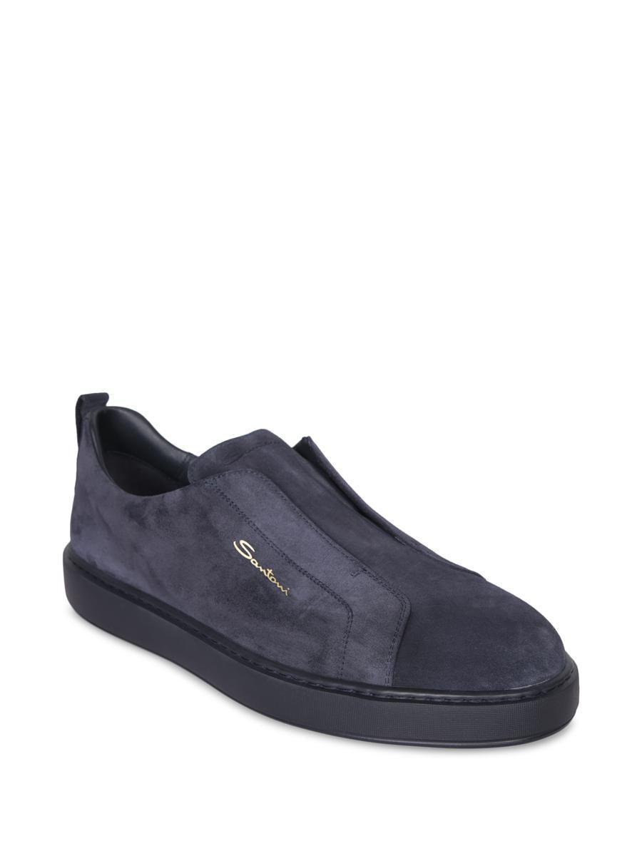 Victory Blue Suede Sneakers