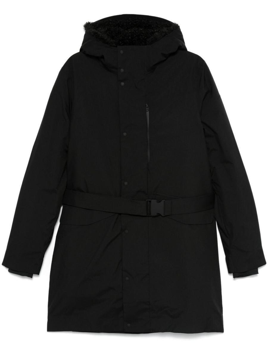 Save The Duck Yves Padded Coat With Faux Fur Lining Clothing in Black