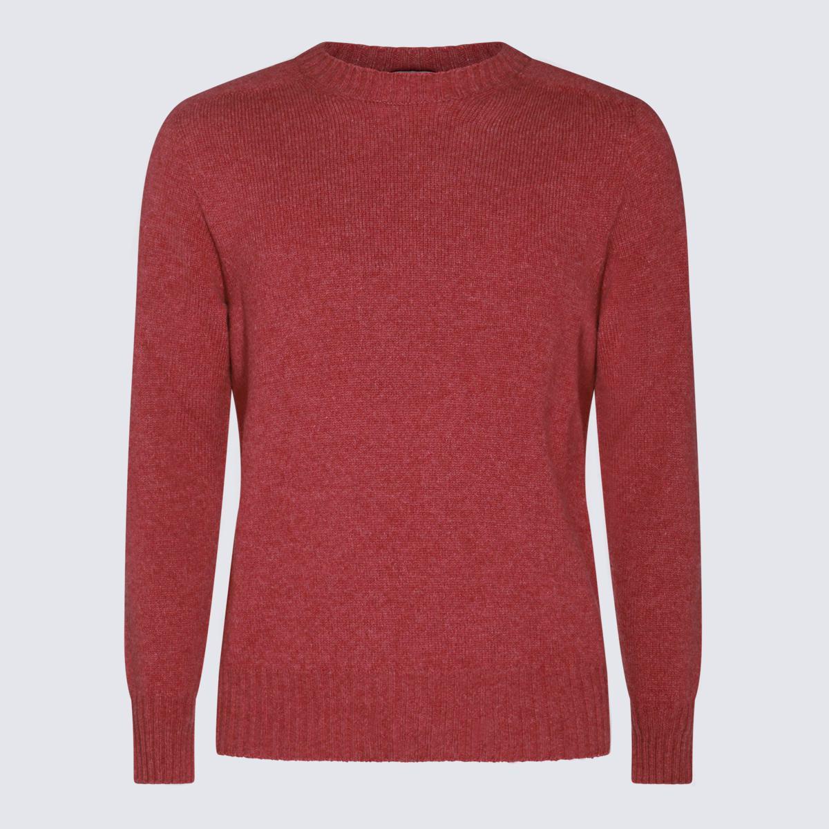 Malo Red Wool Knitwear in Pink