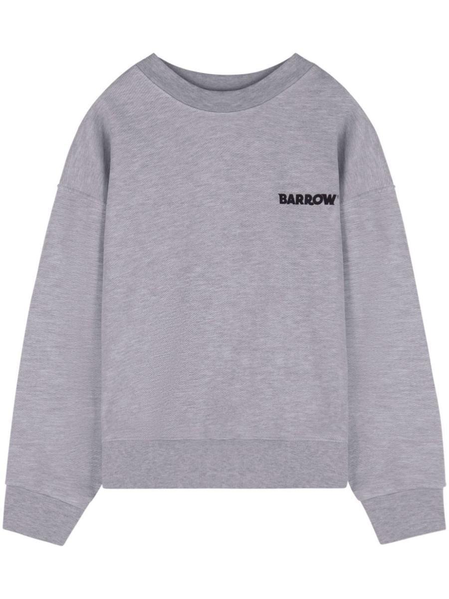 Barrow Sweatshirt Unisex Clothing in Grey