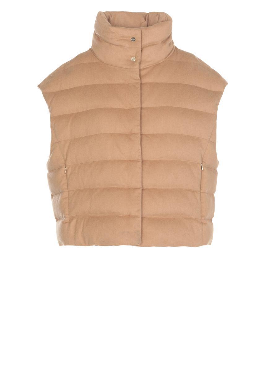 Herno High Neck Quilted Vest