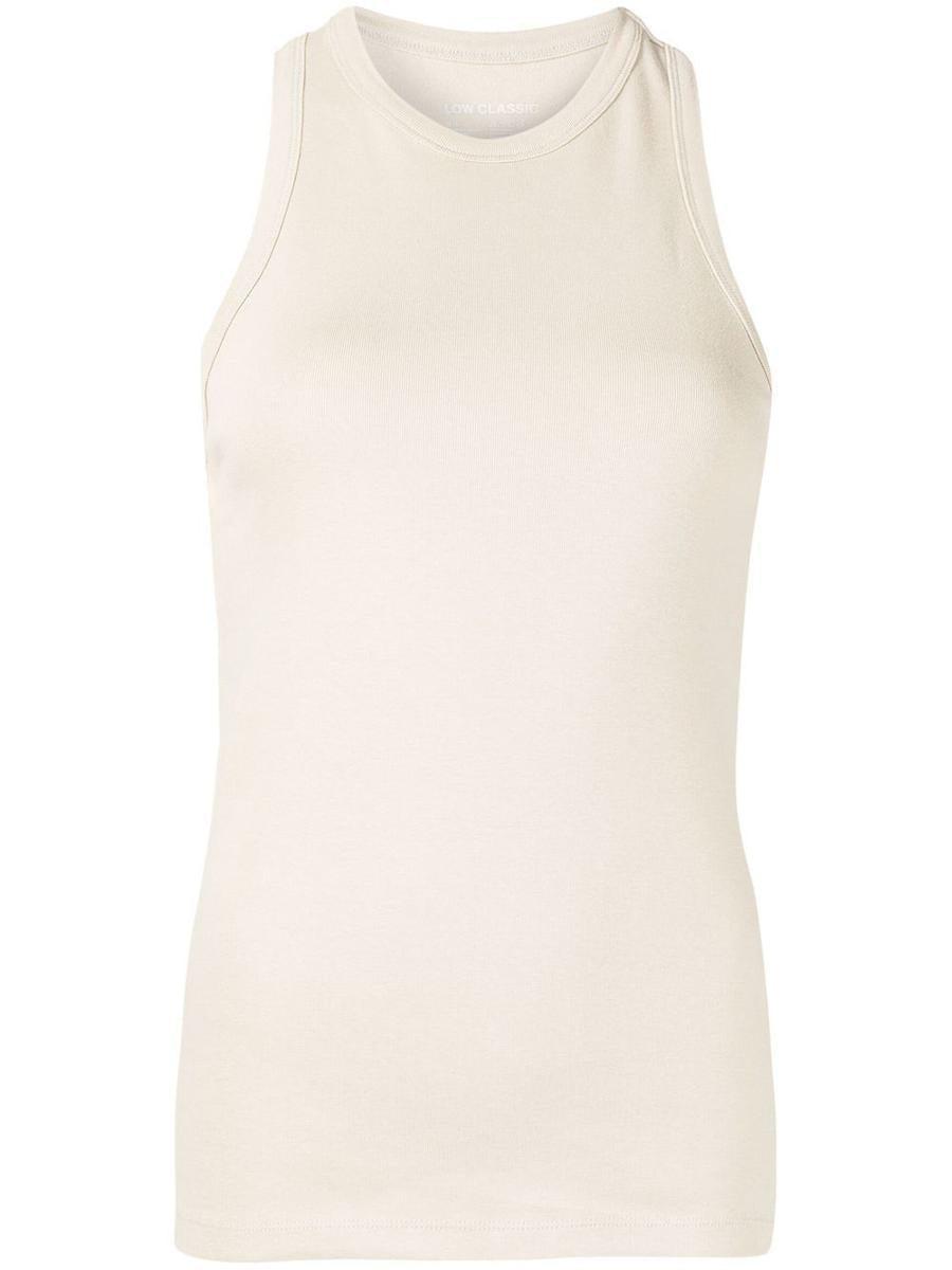 Low Classic Classic Rib Sleeveless Top Clothing in Beige