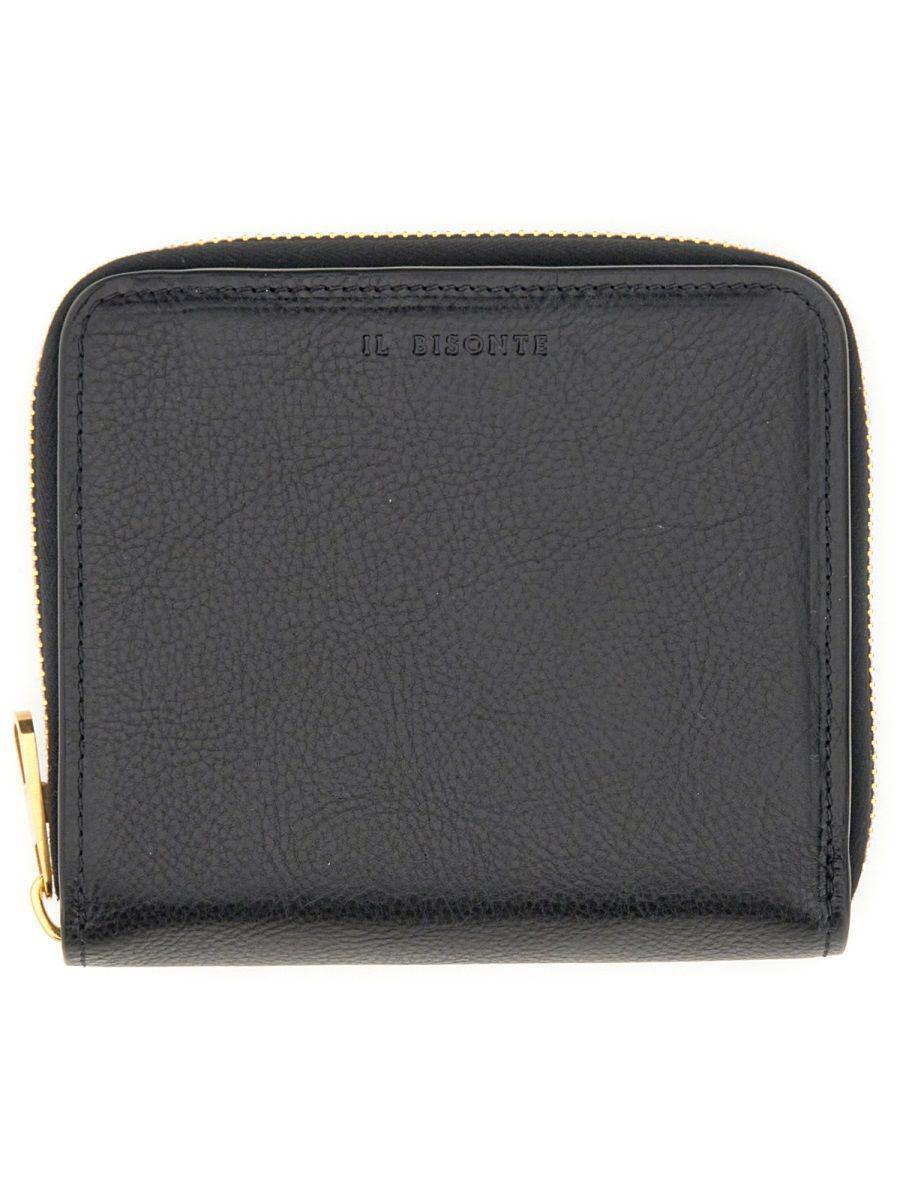 Il Bisonte Leather Wallet in Black