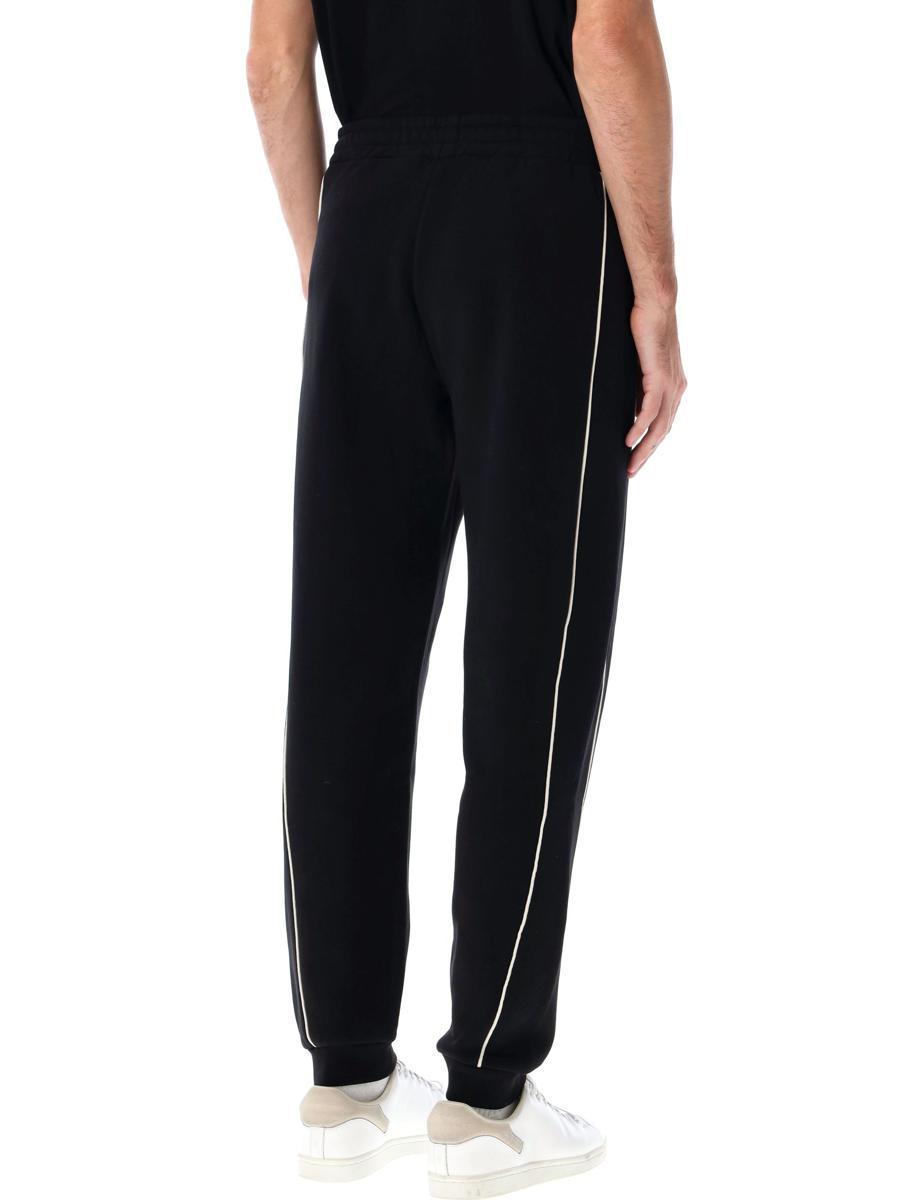 Ea7 Emporio Armani Logo-Printed Tapered Leg Pants