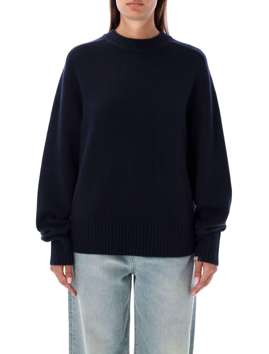 Extreme Cashmere Borgeois Crewneck in Navy